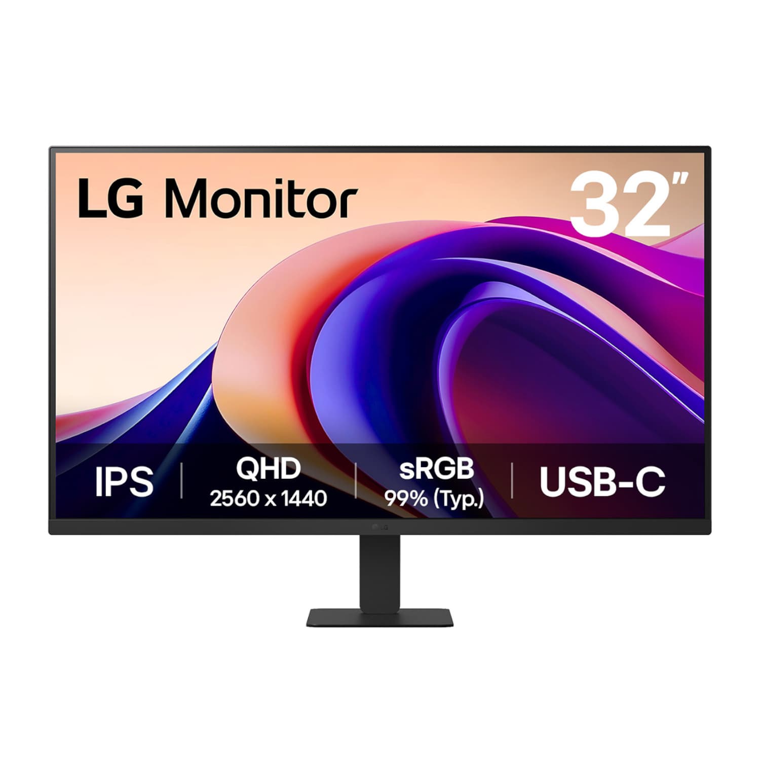LG UltraFine 32" QHD IPS Monitor 100Hz with USB-C — image 1