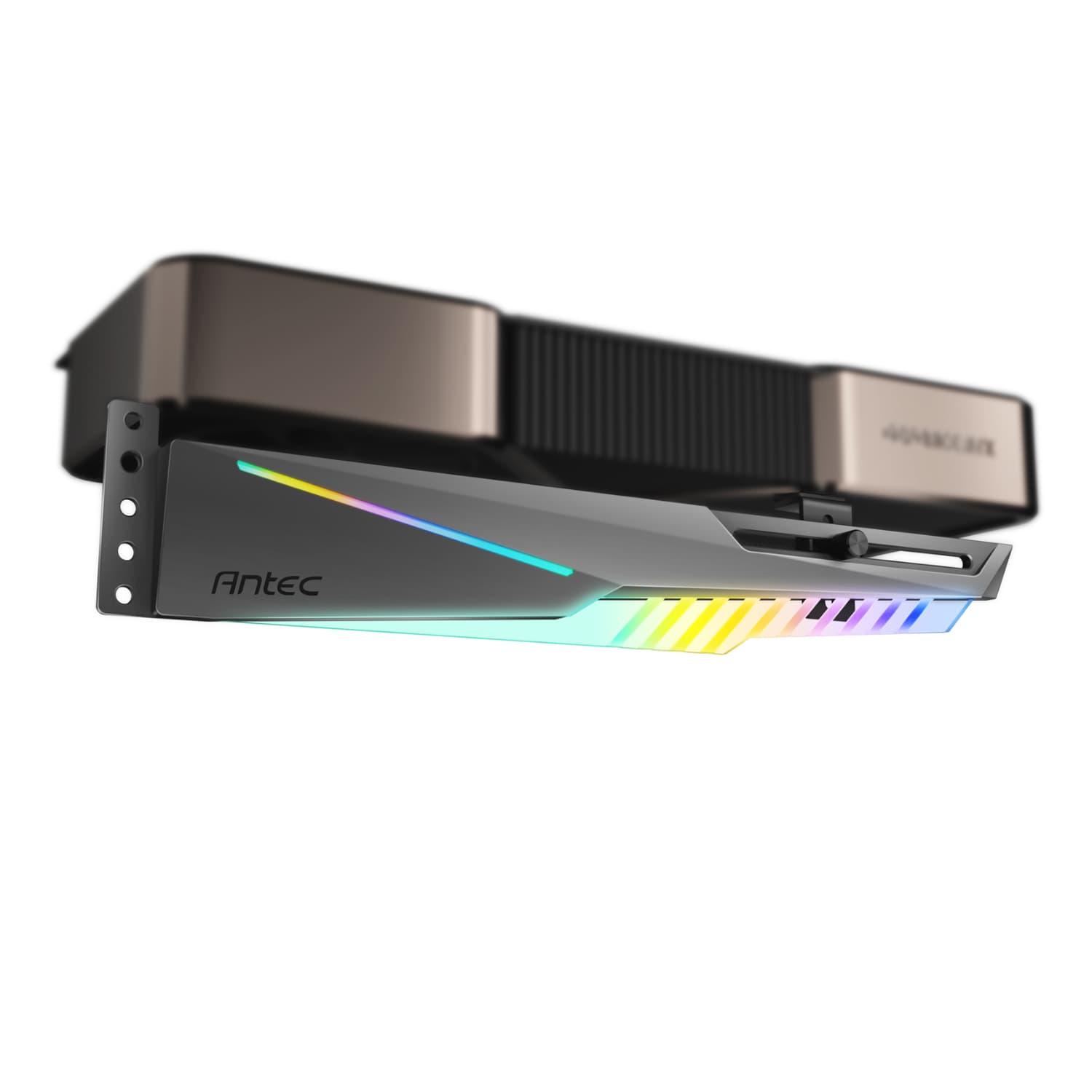 Antec Dagger ARGB GPU Support Bracket - Black — image 1