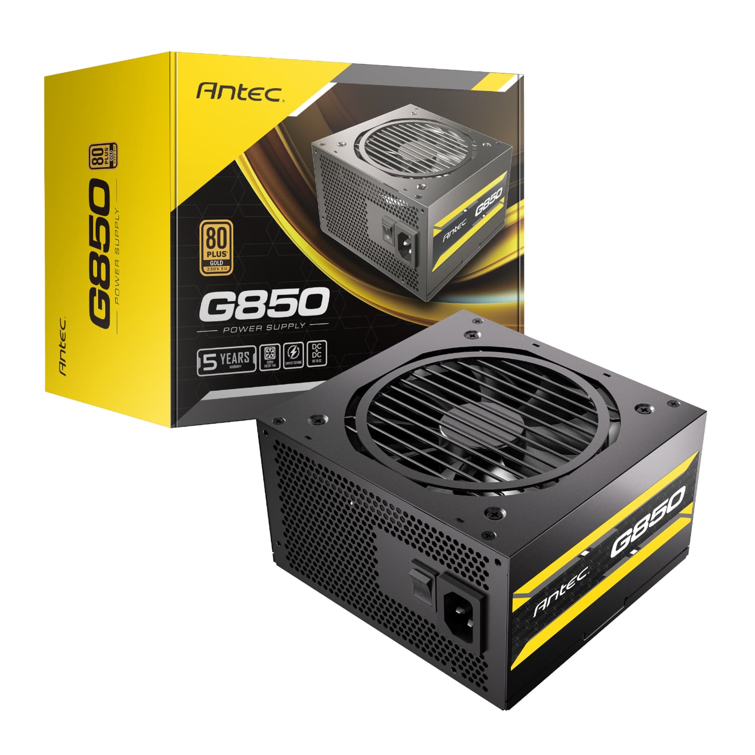 Antec ATOM G850 850W 80 PLUS Gold Semi-Modular Power Supply — image 1