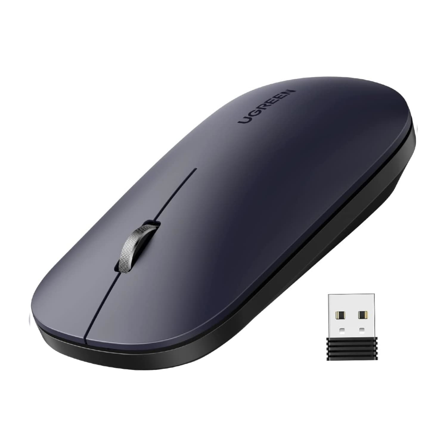 UGREEN Portable 2.4GHz Wireless Mouse - Black — image 1
