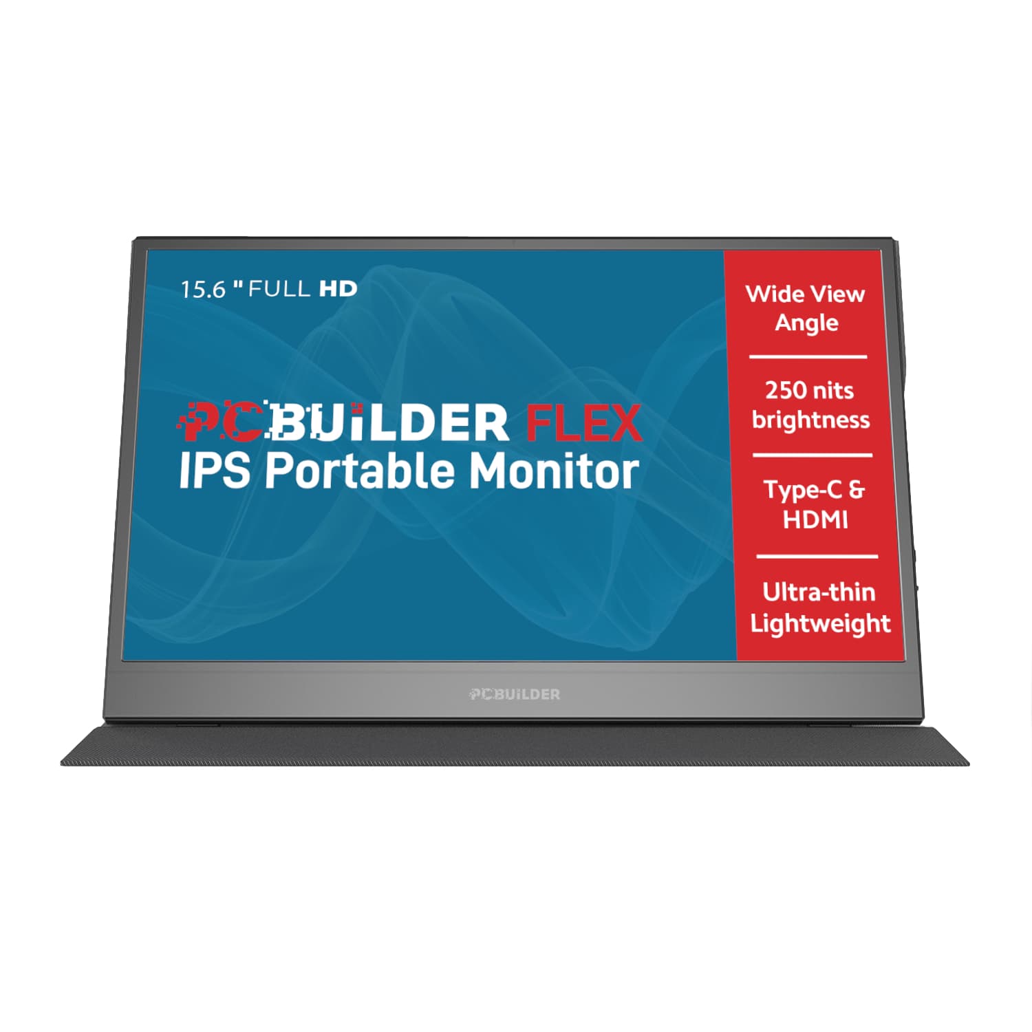 PCBuilder FLEX 15.6" Full HD IPS Portable Monitor — image 1