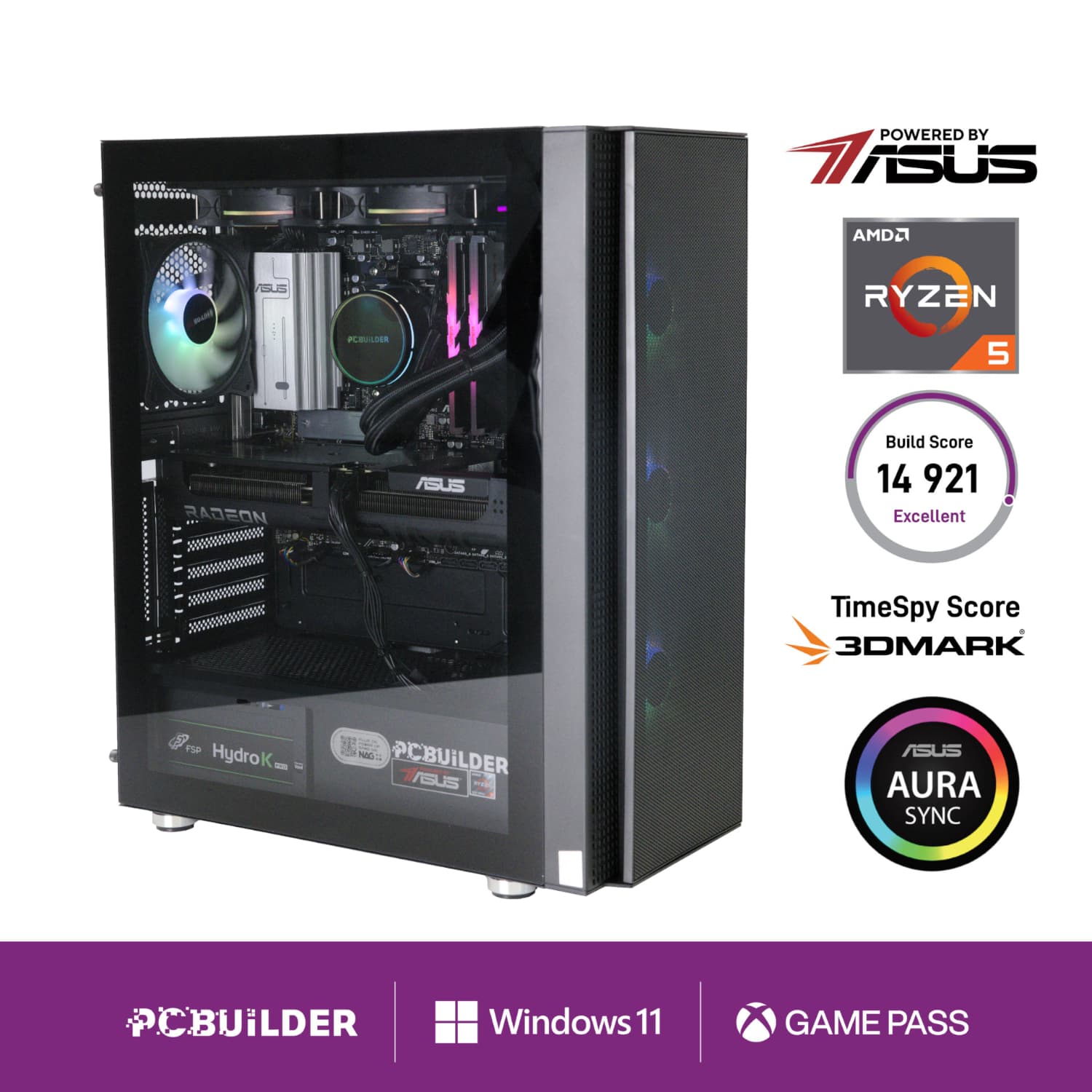 PCBuilder Ryzen 5 7600 SEEKER Windows 11 Gaming PC — image 1