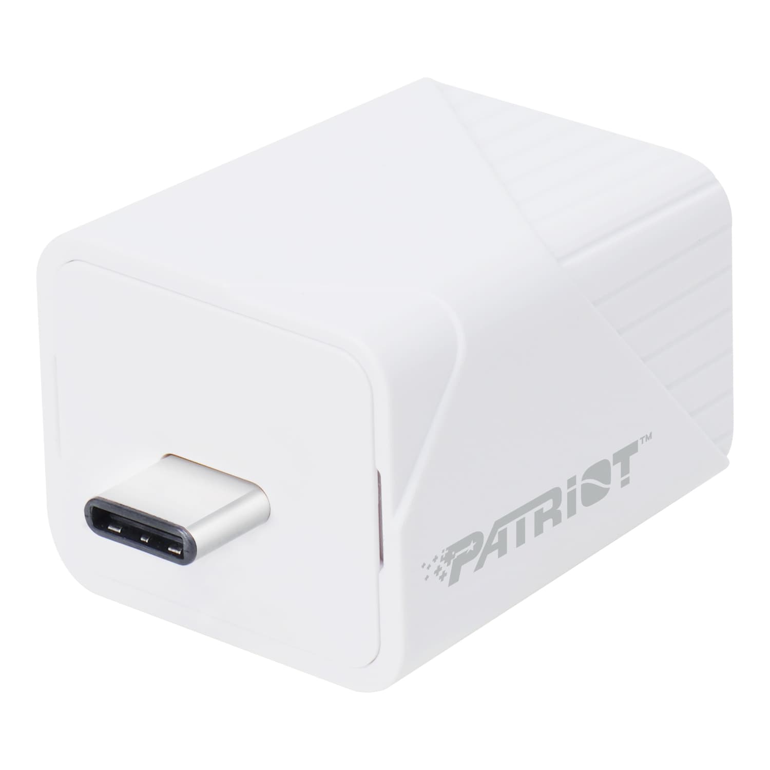 Patriot iLuxe Cube 512GB Type-C Smart Backup Solution - White — image 1