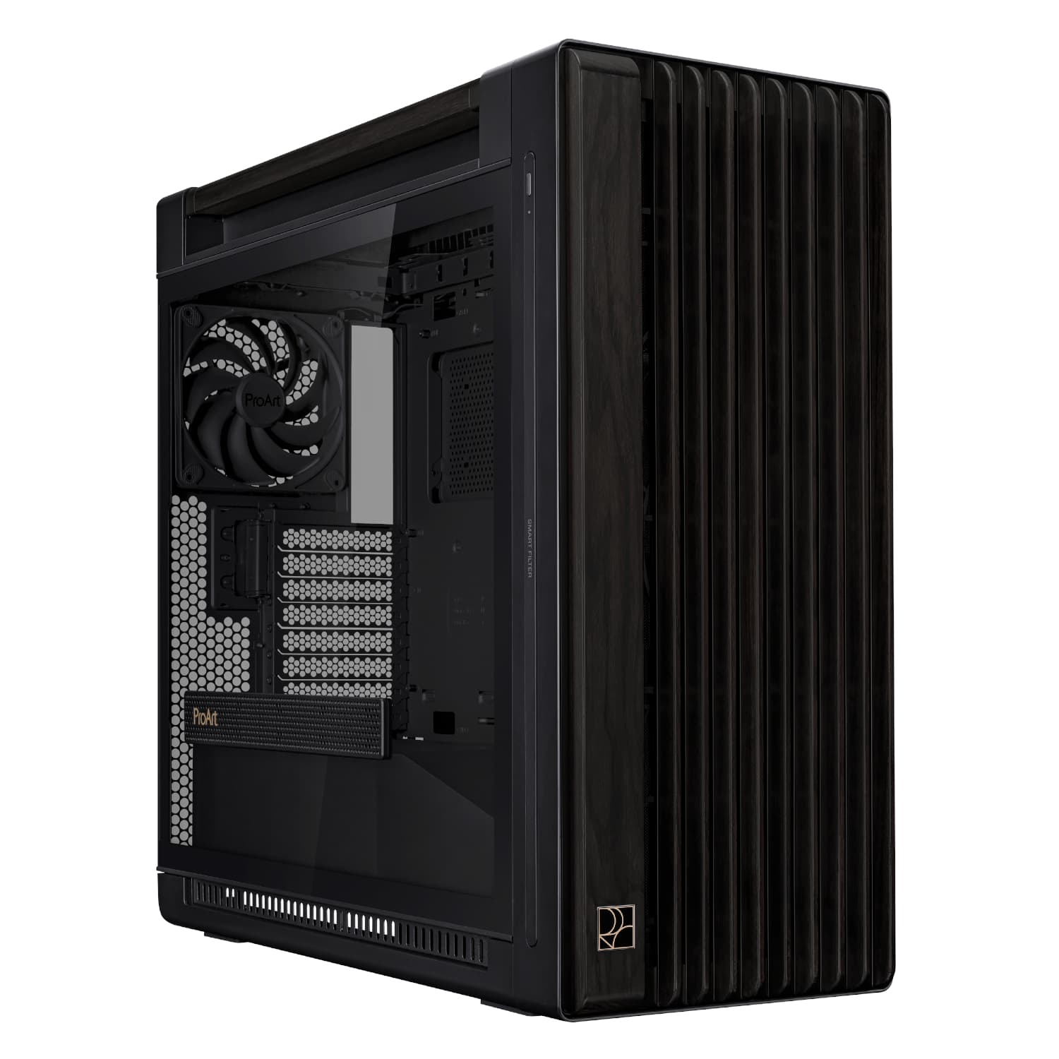 Asus ProArt PA602 Wood Edition Mid Tower ATX Chassis - Black — image 1