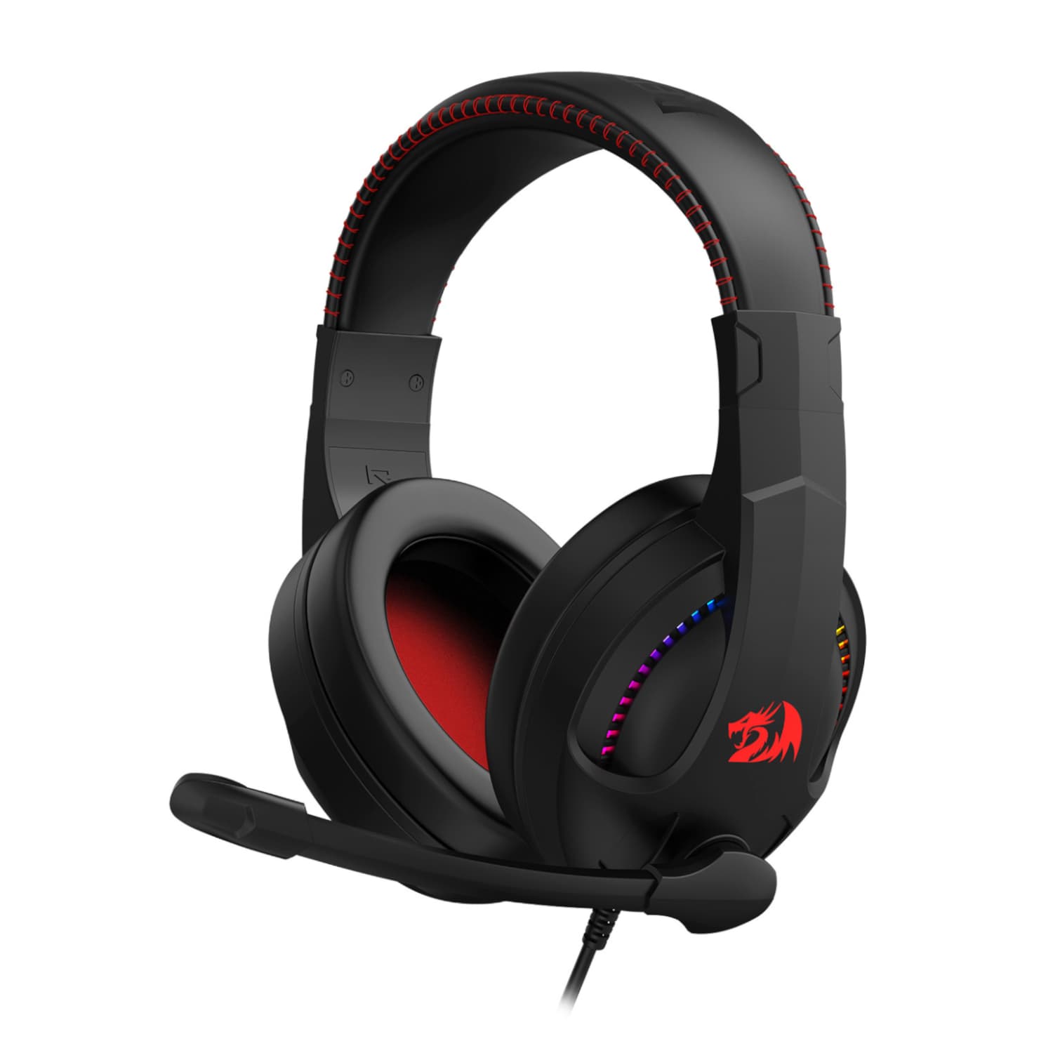 Redragon H211 CRONUS Surround Sound RGB Wired Gaming Headset - Black — image 1