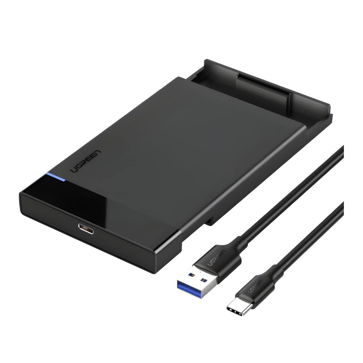 UGREEN USB Type-C 2.5" SATA III External Hard Drive Enclosure — image 1