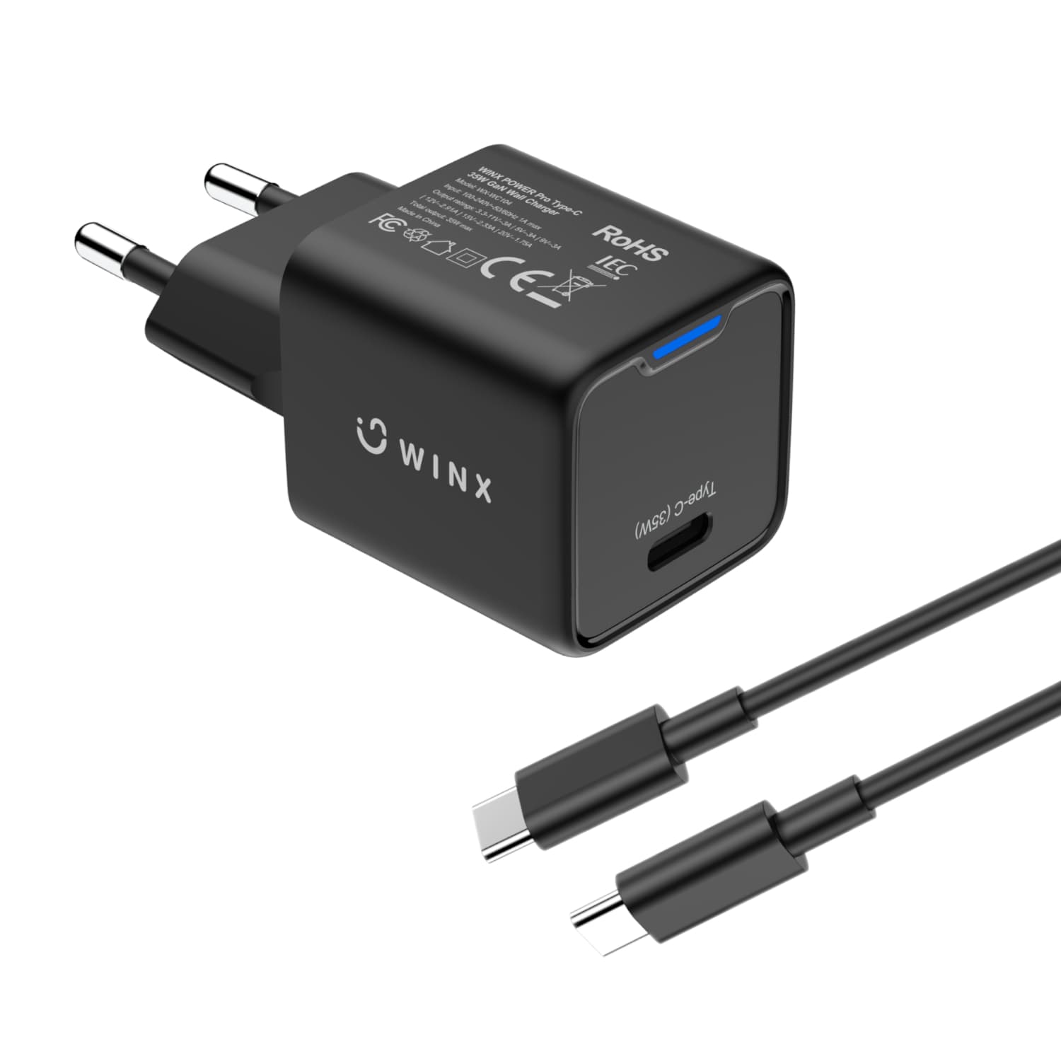 WINX POWER Fast Type-C 35W GaN Wall Charger — image 1