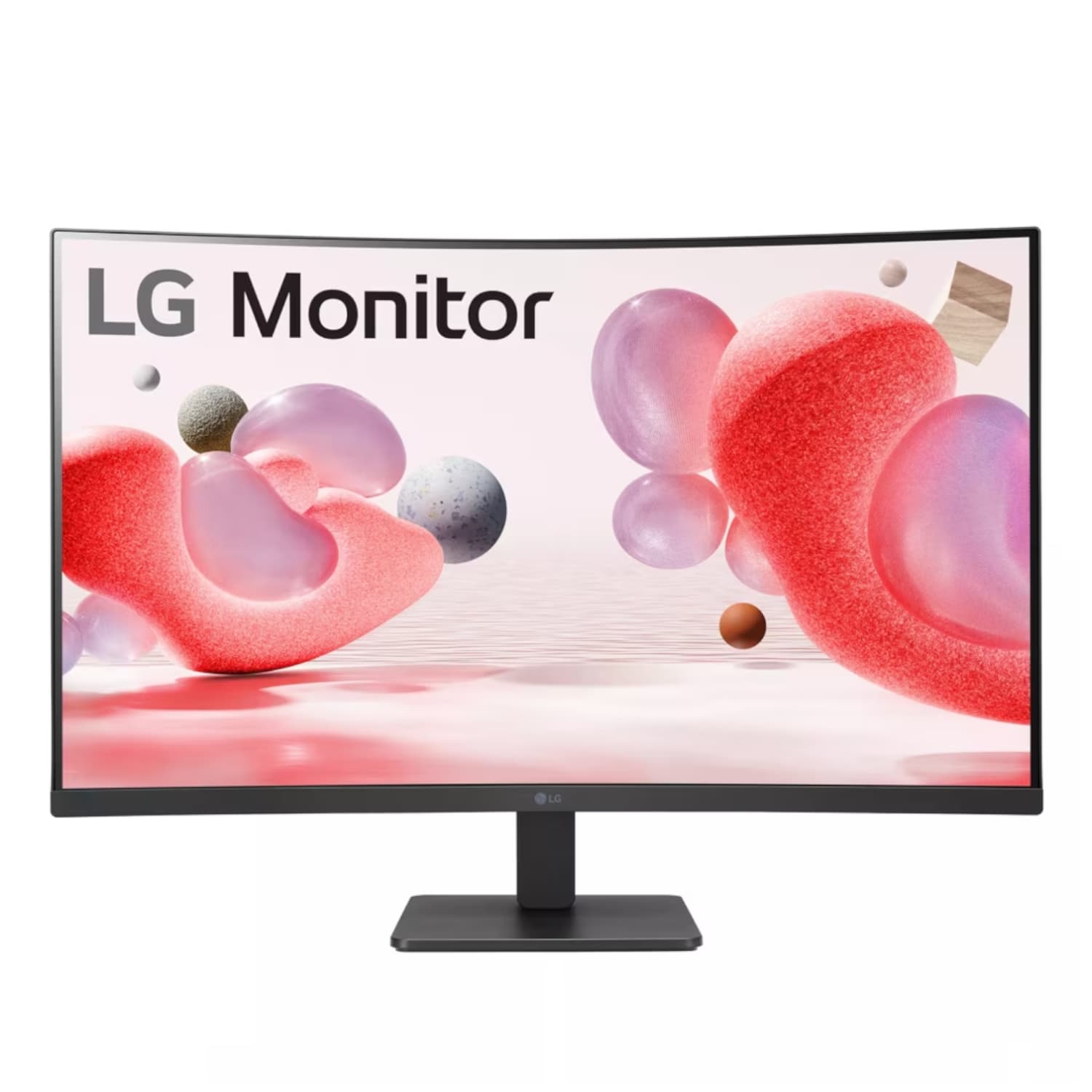 LG Essential 32" FHD VA Curved Monitor 100Hz with FreeSync — image 1