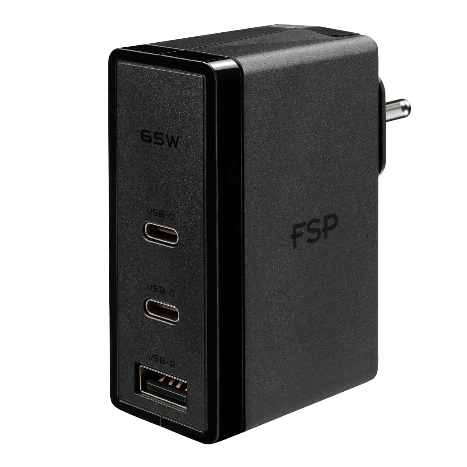 FSP 65W PD 2-Prong USB Type-C Power Adapter — image 1
