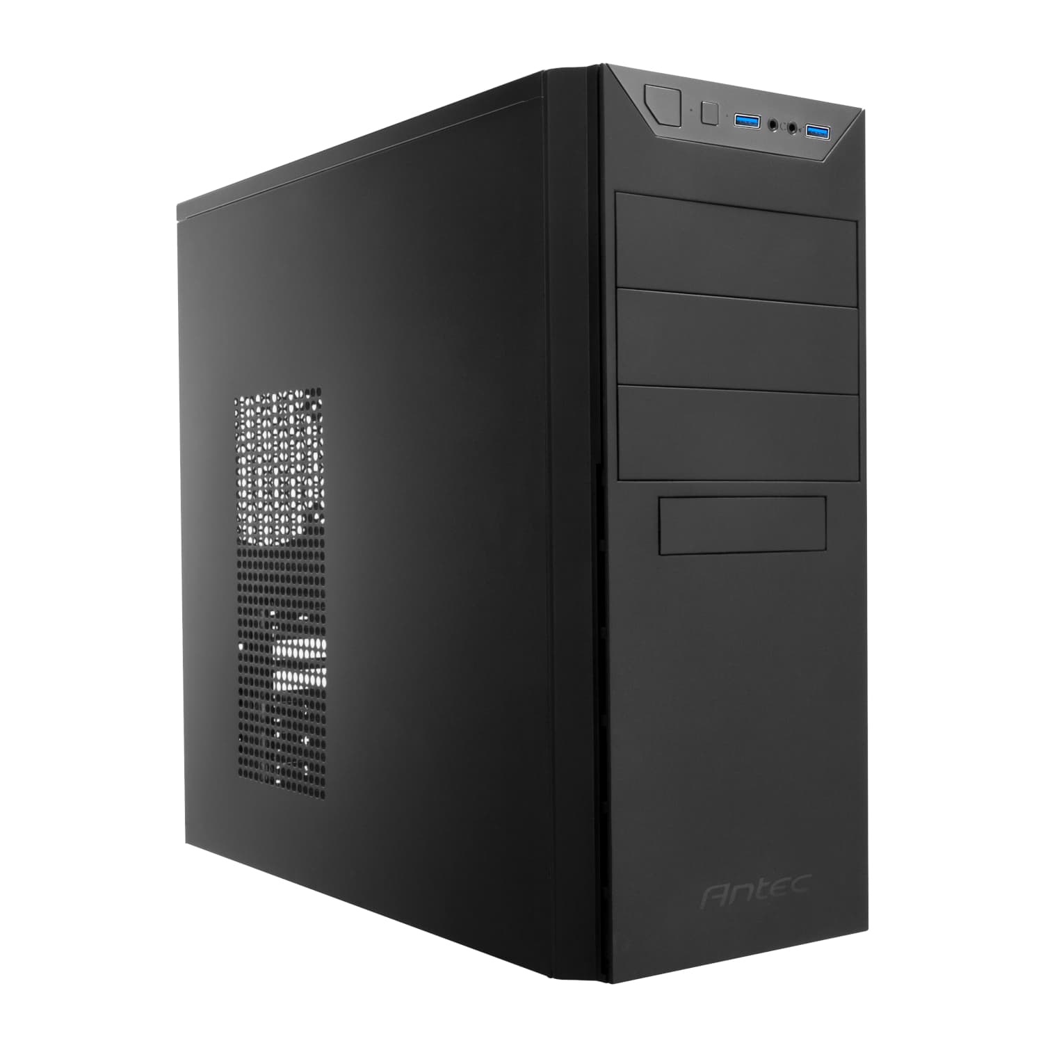 Antec VSK4000B ATX | Micro-ATX | ITX Mini -Tower Chassis - Black — image 1