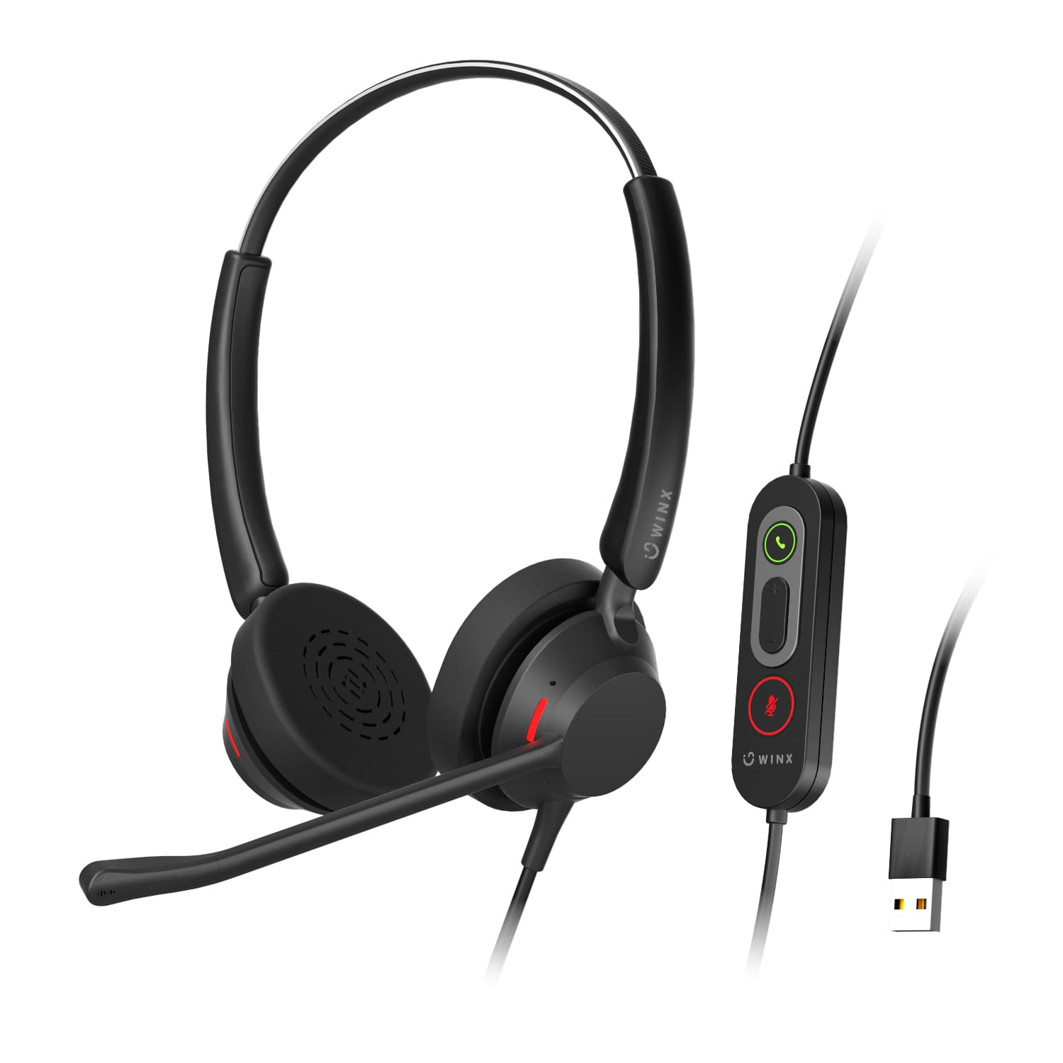 WINX CALL Pro 2 AI Noise Cancelling Mic Headset — image 1