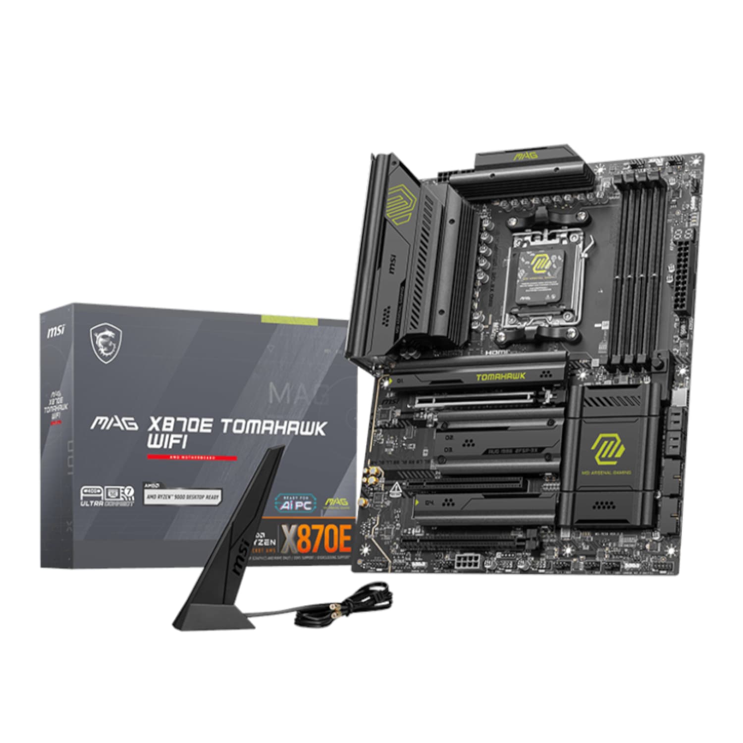 MSI MAG X870E TOMAHAWK WIFI AM5 ATX DDR5 Gaming Motherboard — image 1