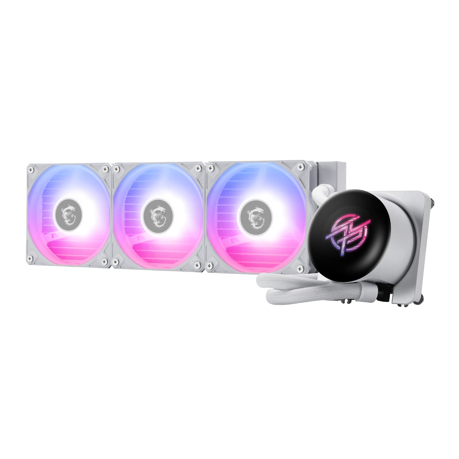 MSI MPG Coreliquid P13 360 AIO Liquid CPU Cooler - White — image 1