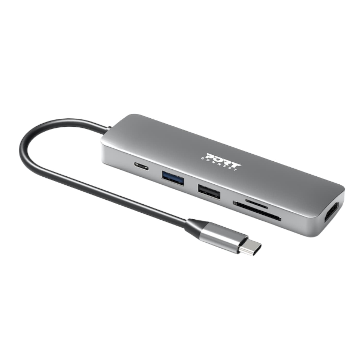 Port Connect 5-in-1 USB Type-C 4K Docking Station — image 1