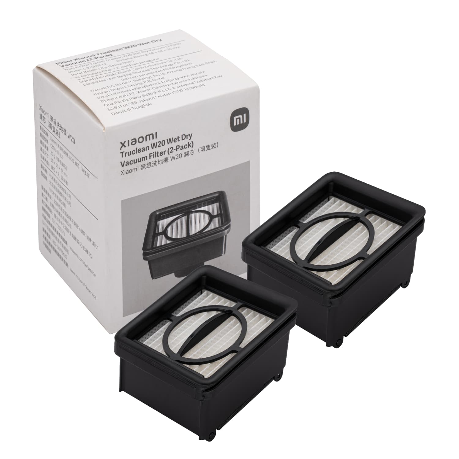 Xiaomi Truclean W20 Wet Dry Vacuum Filter 2-Pack — image 1