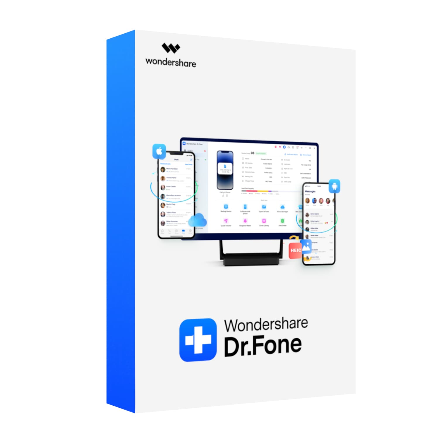 Wondershare Dr.Fone – Full Toolkit for Mac (Digital Perpetual License | 1-5 devices | 1 PC) — image 1