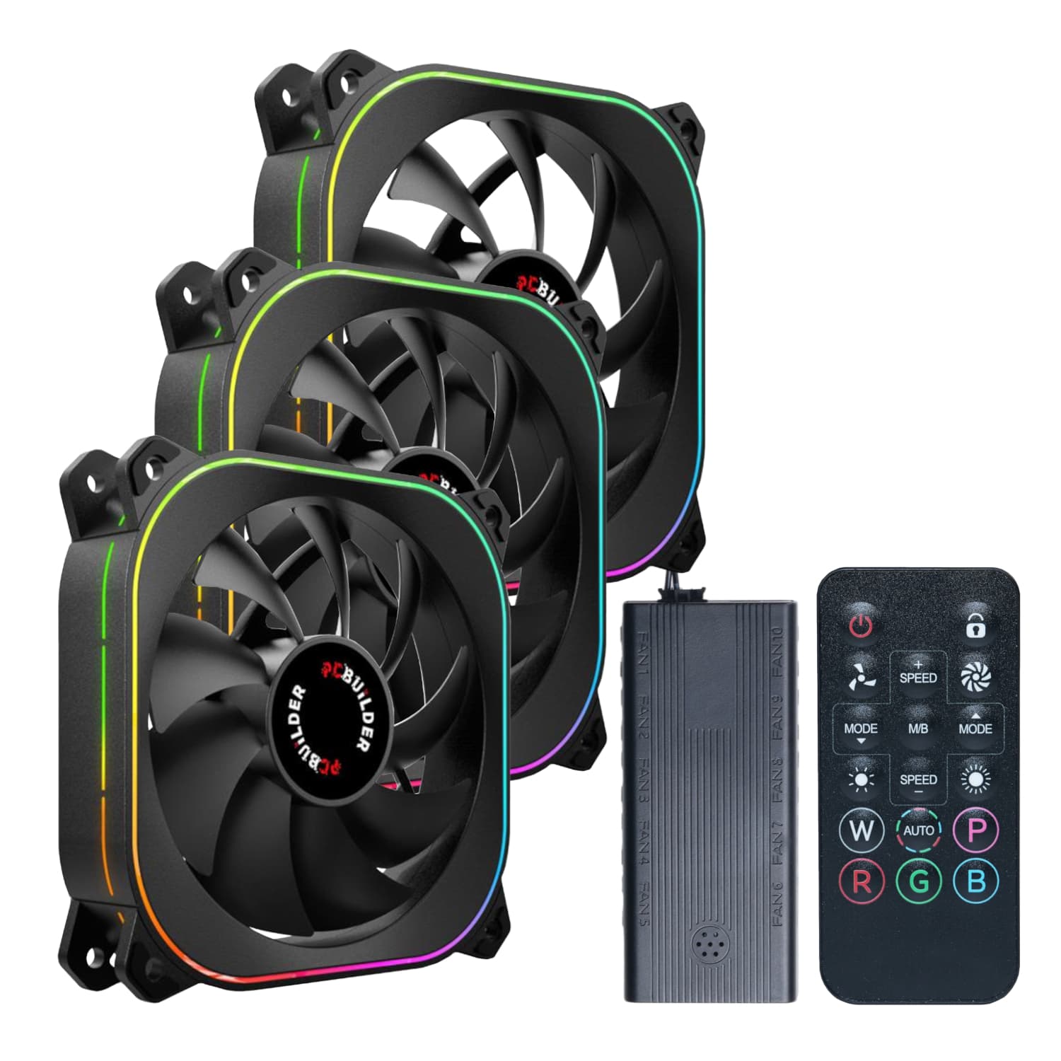 PCBuilder TORNADO CHILL ARGB 120mm Fan Kit — image 1
