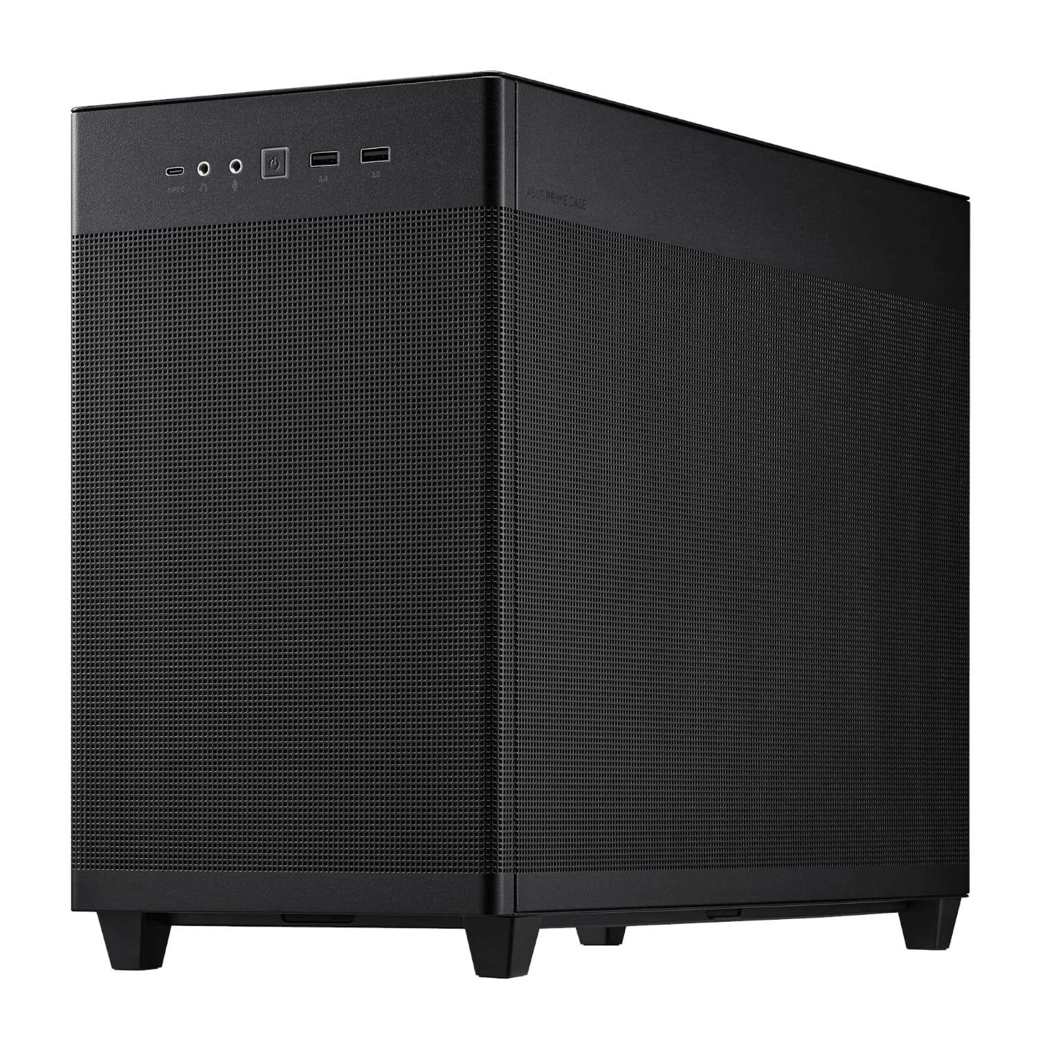Asus Prime AP201 Mesh MicroATX Chassis - Black — image 1