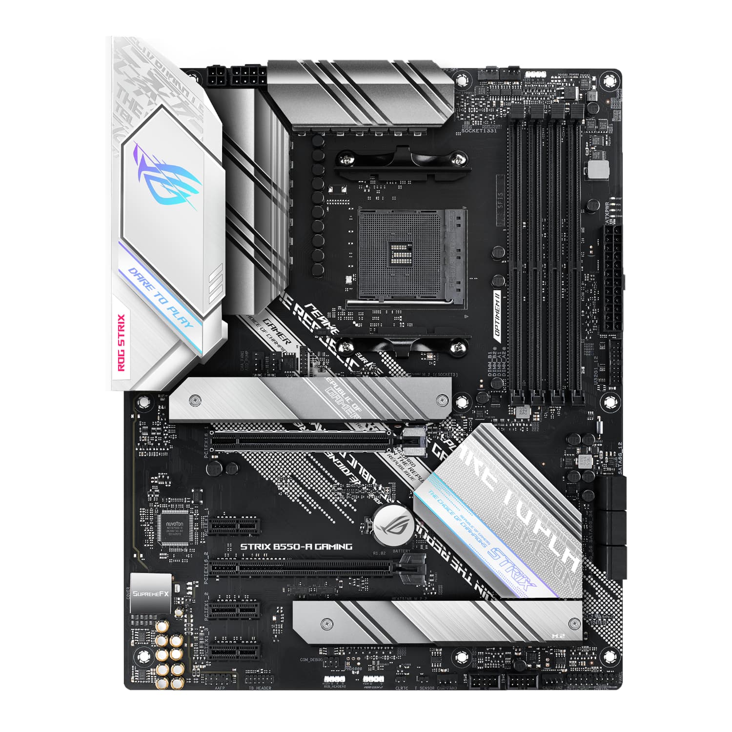 Asus ROG Strix B550-A AM4 ATX Gaming Motherboard — image 1