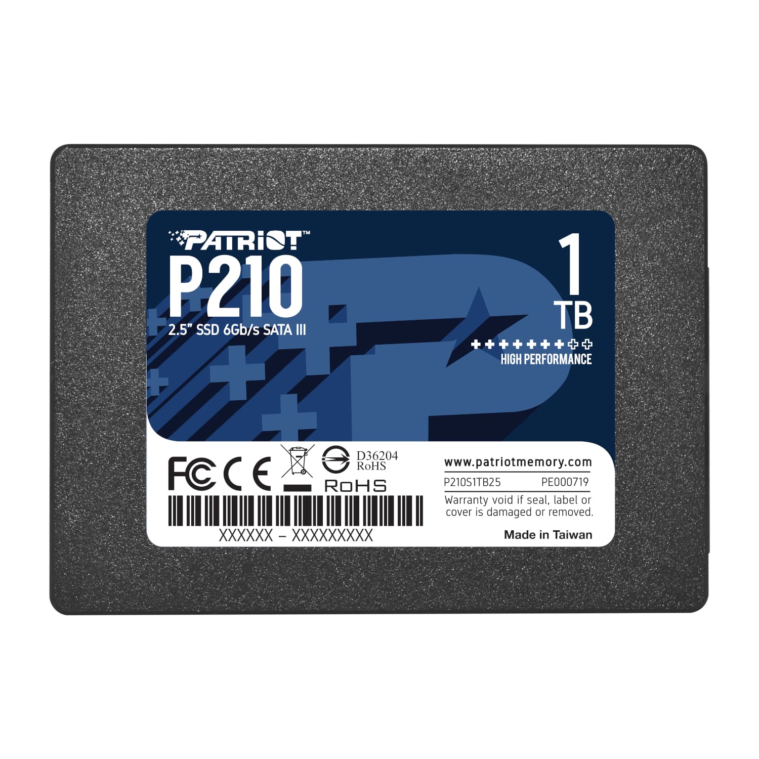Patriot P210 1TB 2.5 Inch SATAIII SSD — image 1