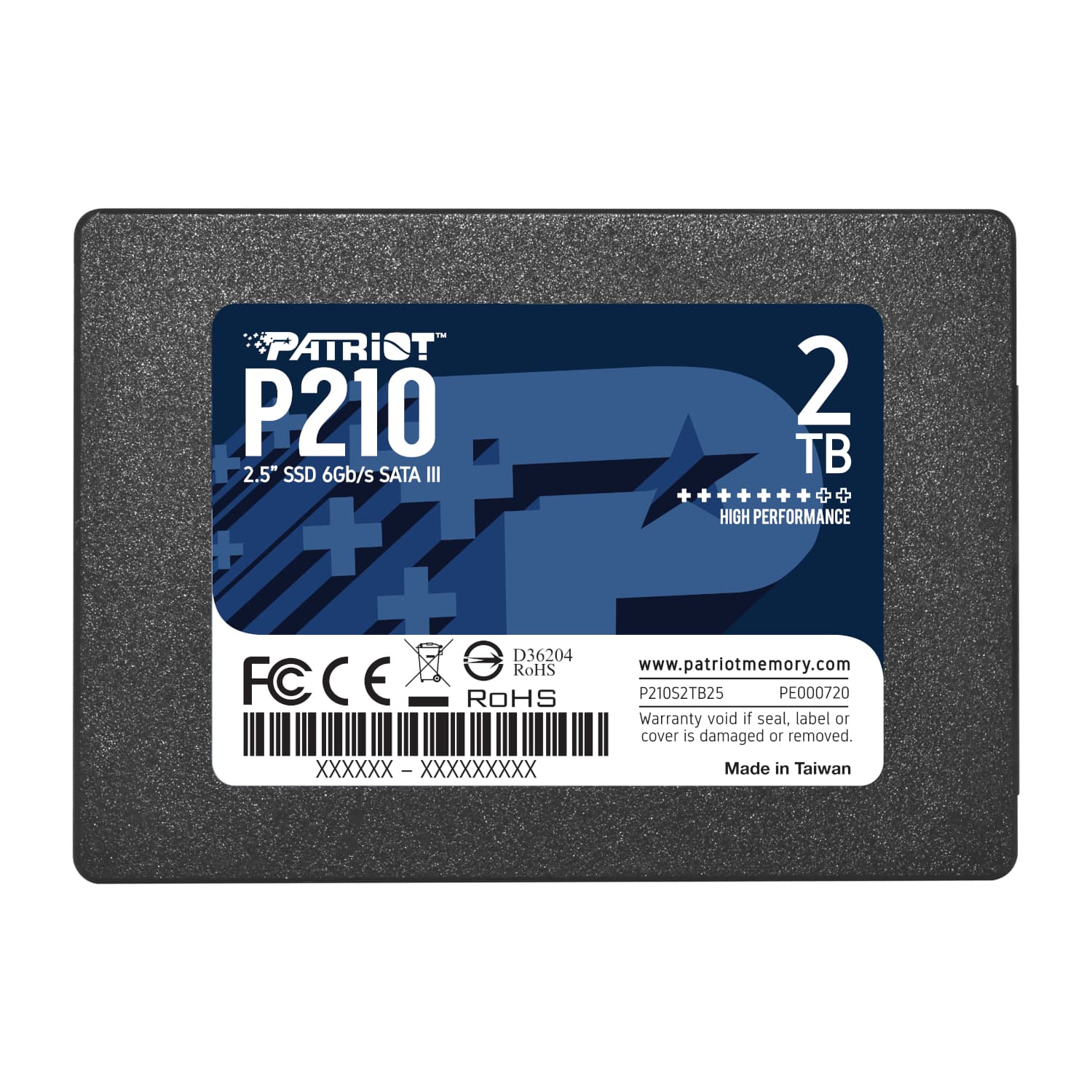 Patriot P210 2TB 2.5 Inch SATAIII SSD — image 1