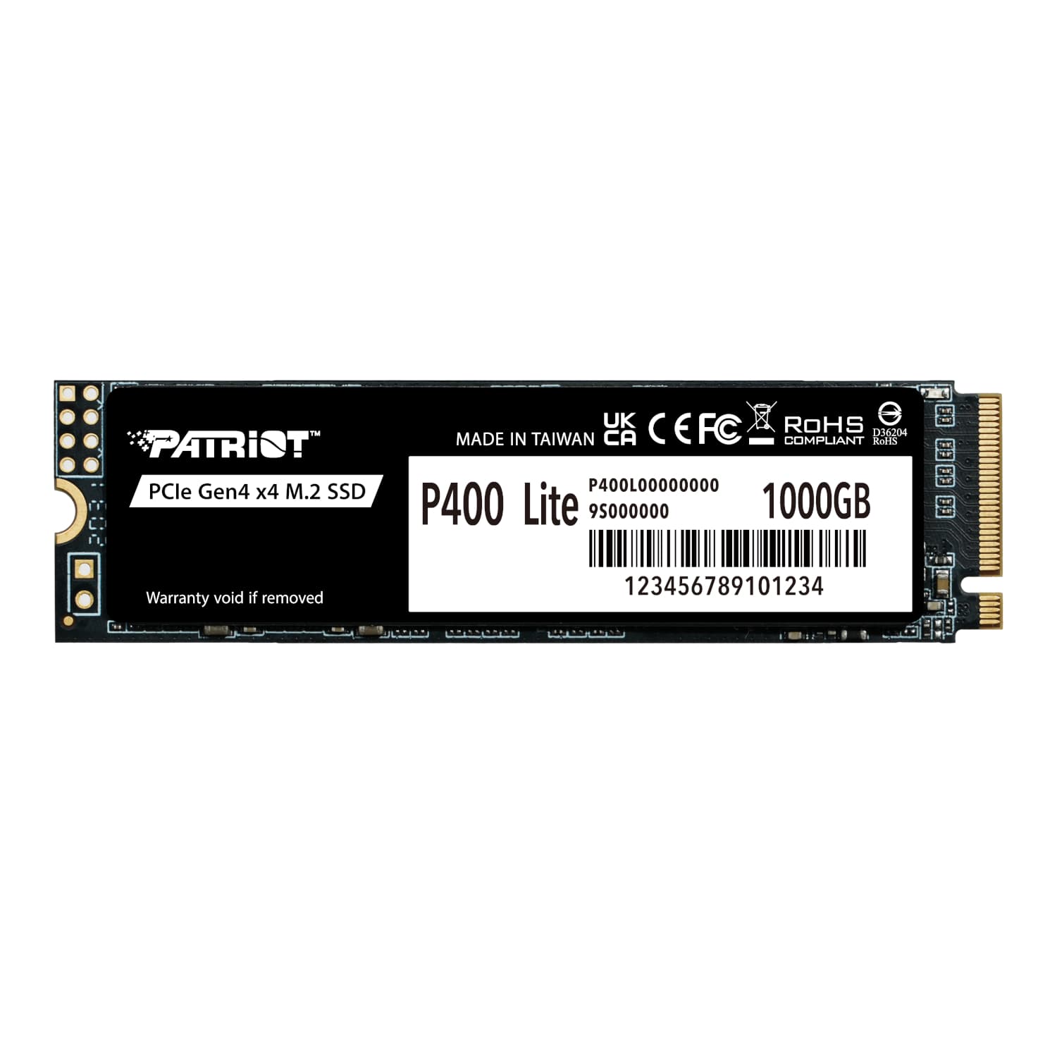 Patriot P400 Lite 1TB M.2 PCIe Gen 4 x4 NVMe SSD — image 1