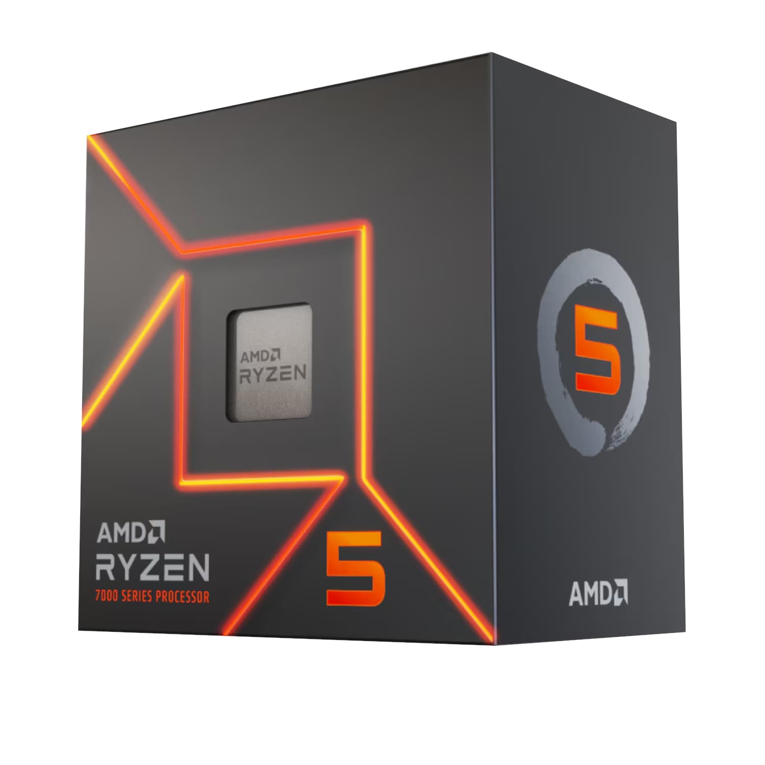 AMD RYZEN 5 7400 6-Core 3.3GHz AM5 CPU — image 1