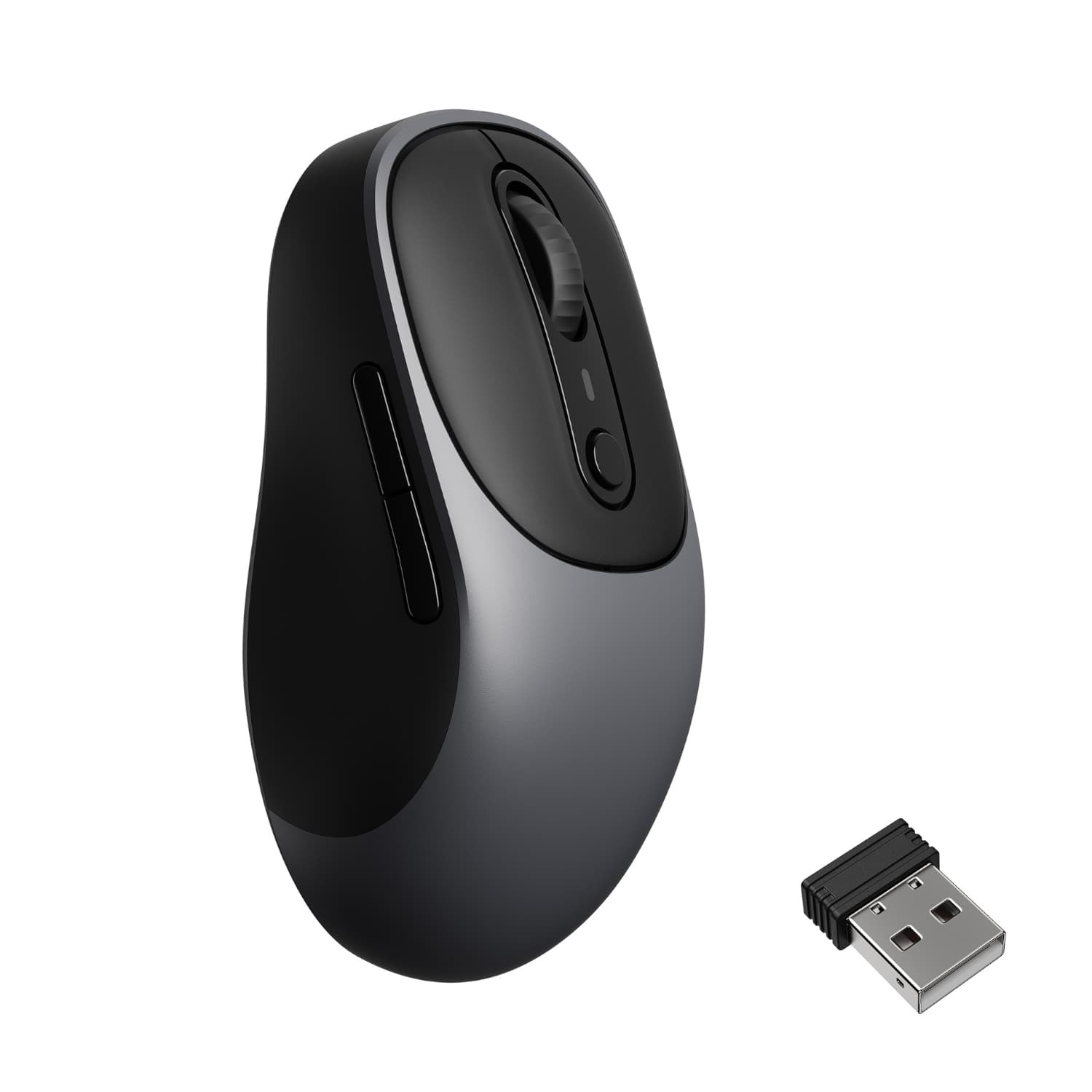 Keychron BM24 Wireless Silent Mouse - Metal Grey — image 1
