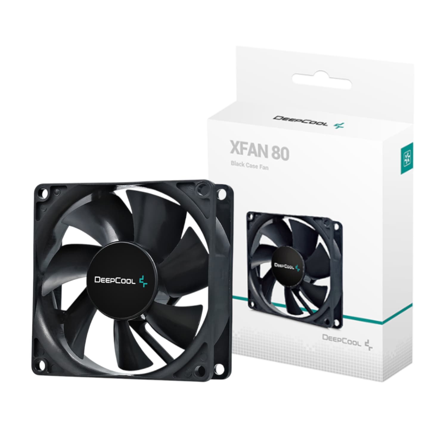 DeepCool XFAN 80mm Case Fan - Black — image 1