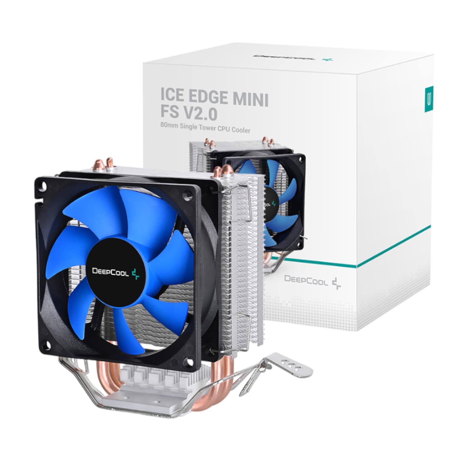DeepCool Ice Edge Mini FS V2.0 80mm CPU Air Cooler - Blue — image 1