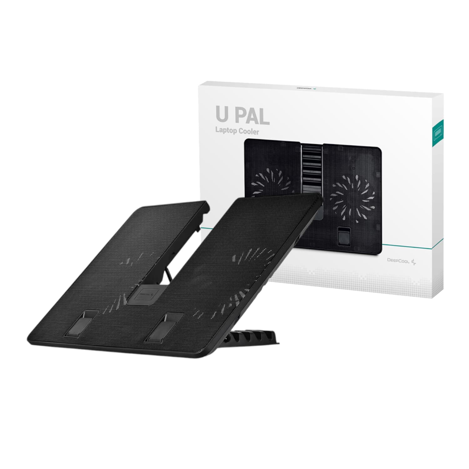 DeepCool U PAL Dual Fan Notebook Cooling Stand — image 1