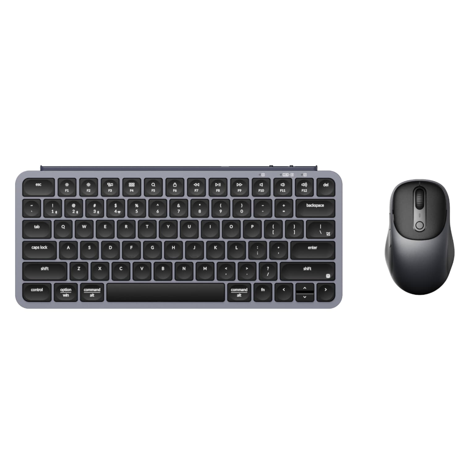 Keychron B1 Pro 75% Layout Wireless Keyboard and Mouse Combo - Space Grey — image 1