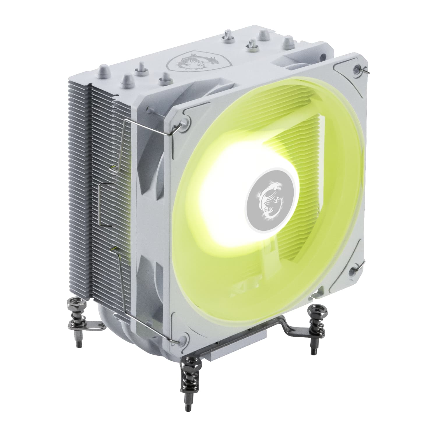 MSI MAG Corefrozr AA13 120mm CPU Air Cooler - White — image 1
