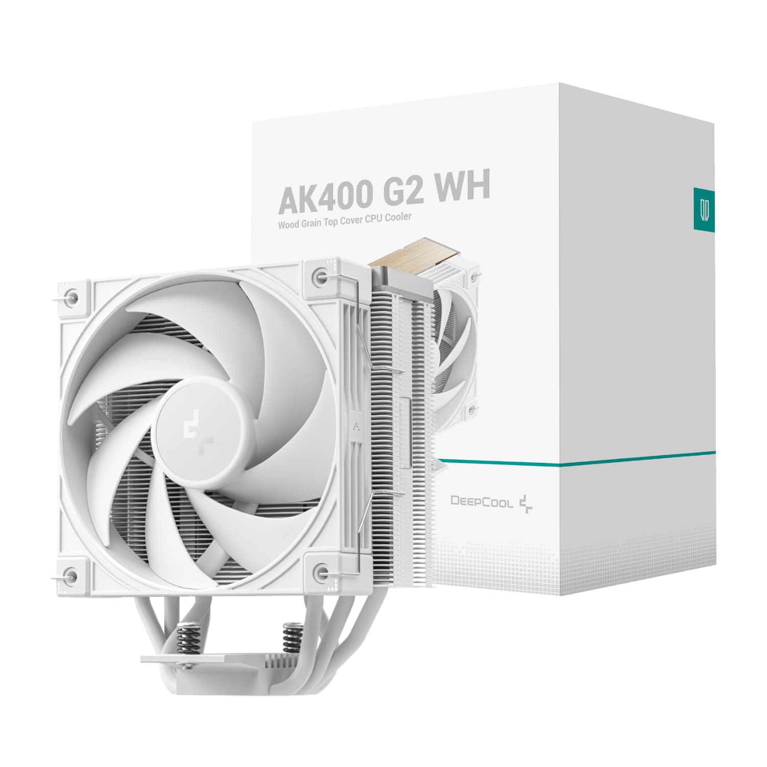 DeepCool AK400 G2 120mm CPU Air Cooler – White — image 1