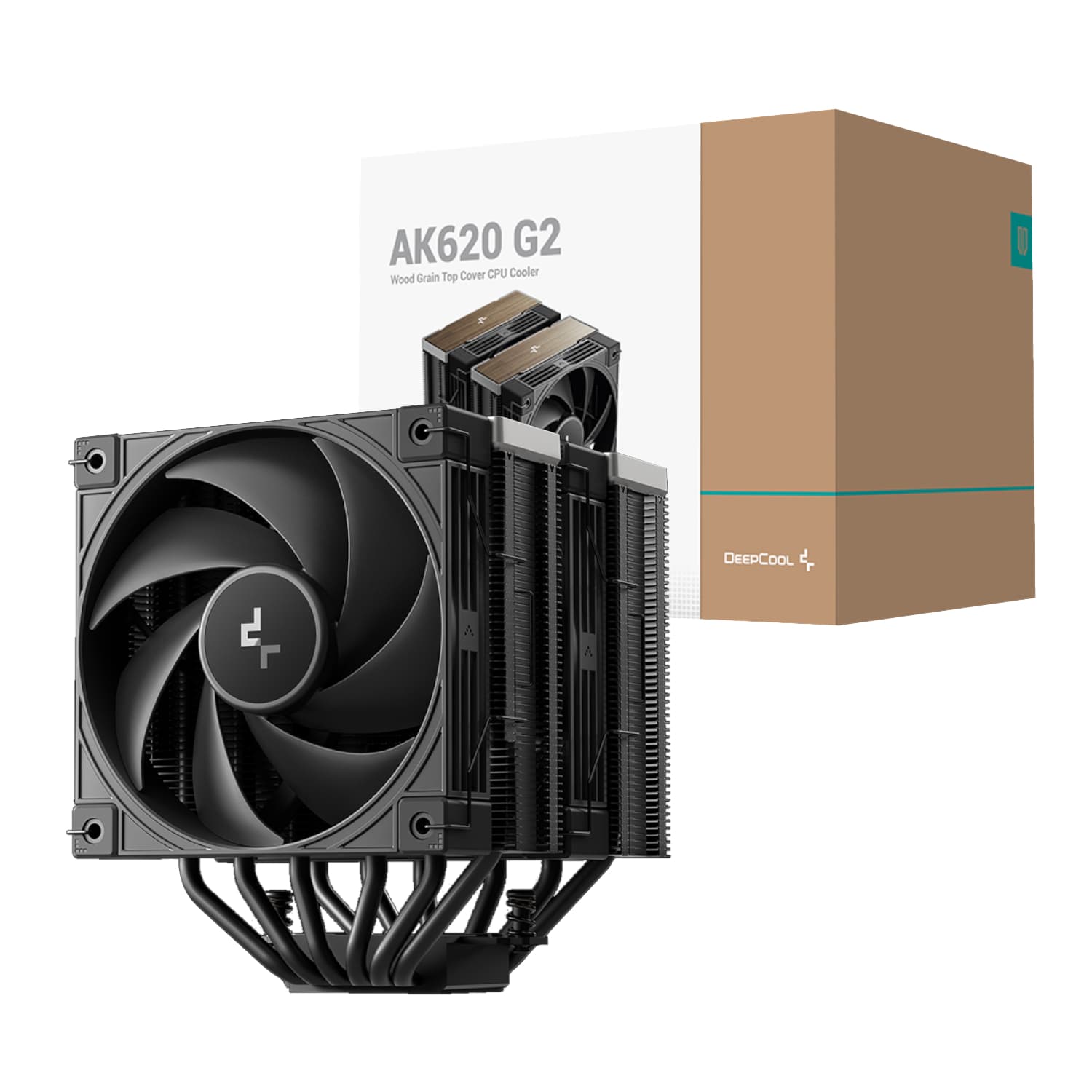 DeepCool AK620 G2 120mm CPU Air Cooler - Black — image 1