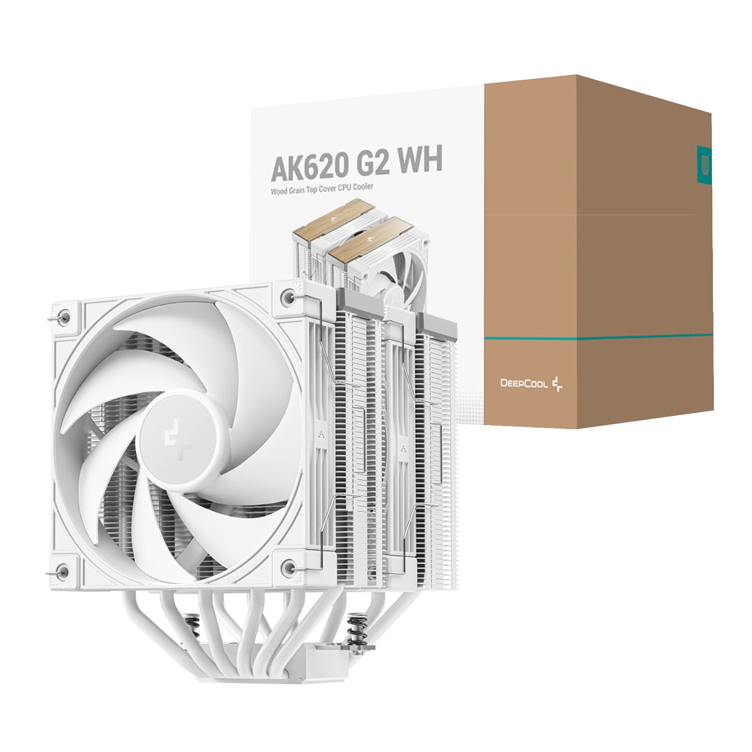 DeepCool AK620 G2 120mm CPU Air Cooler - White — image 1