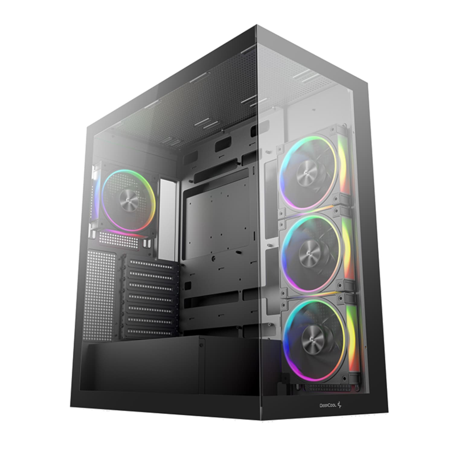 DeepCool CG580 4F V2 ARGB ATX Gaming Chassis - Black — image 1