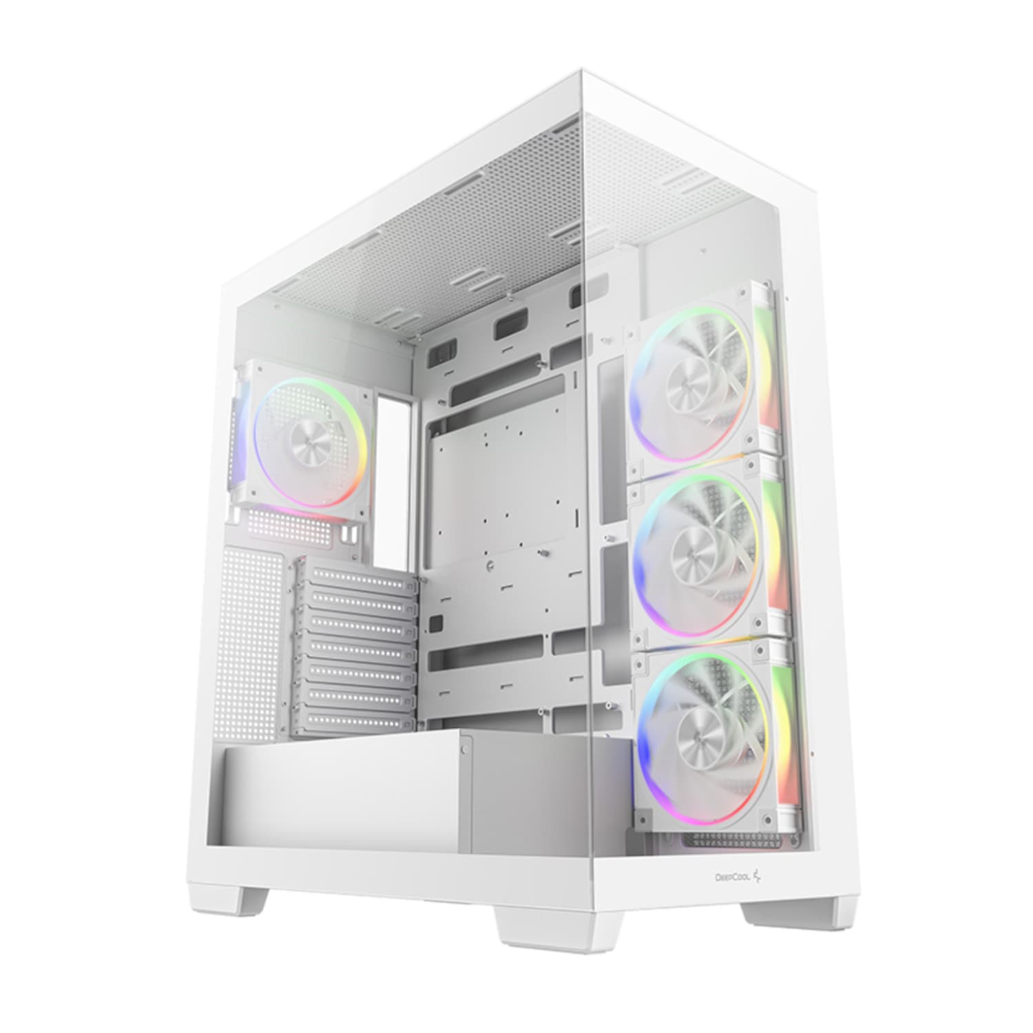 DeepCool CG580 4F V2 ARGB ATX Gaming Chassis – White — image 1