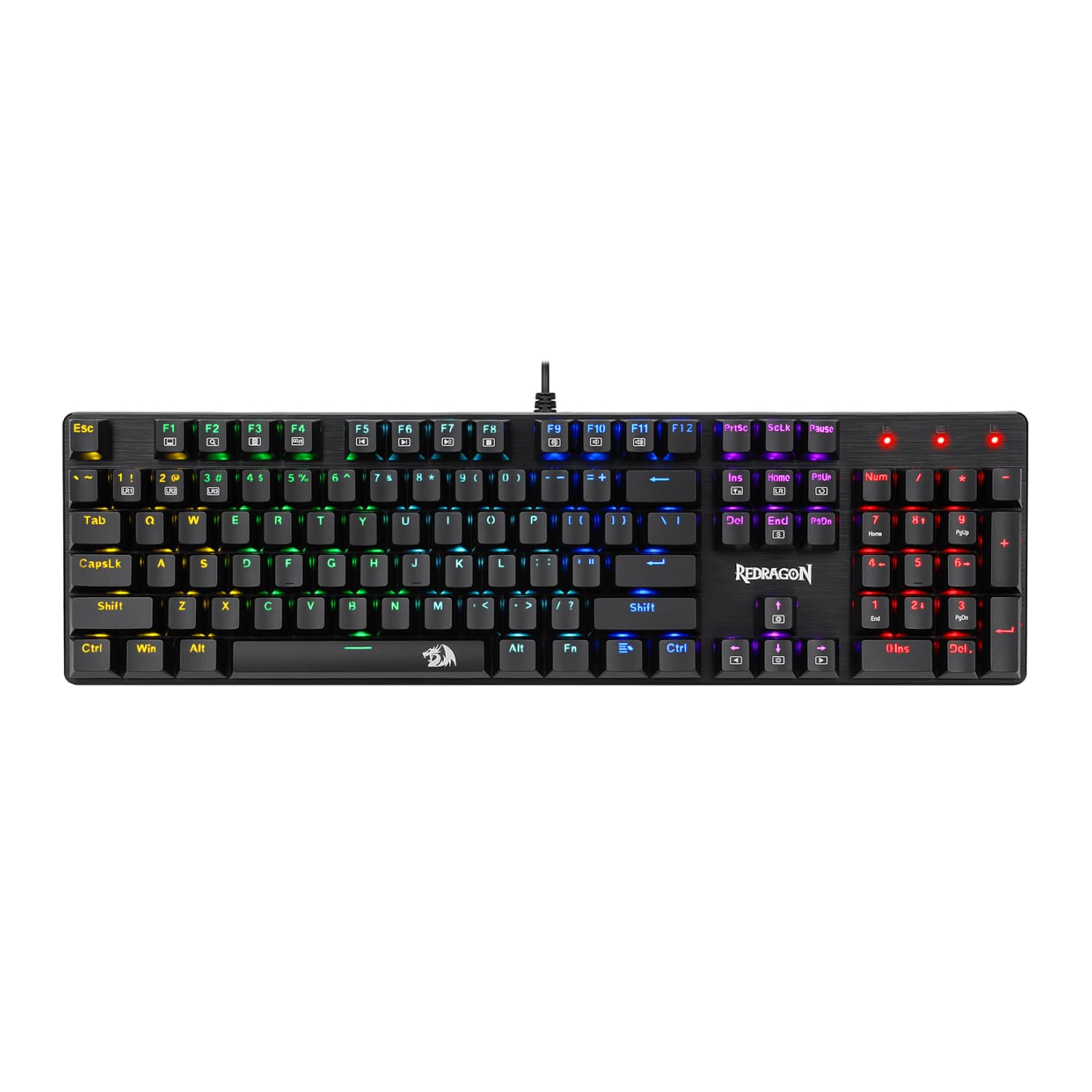 Redragon K671 104-key Full Size RGB Mechanical Gaming Keyboard — image 1