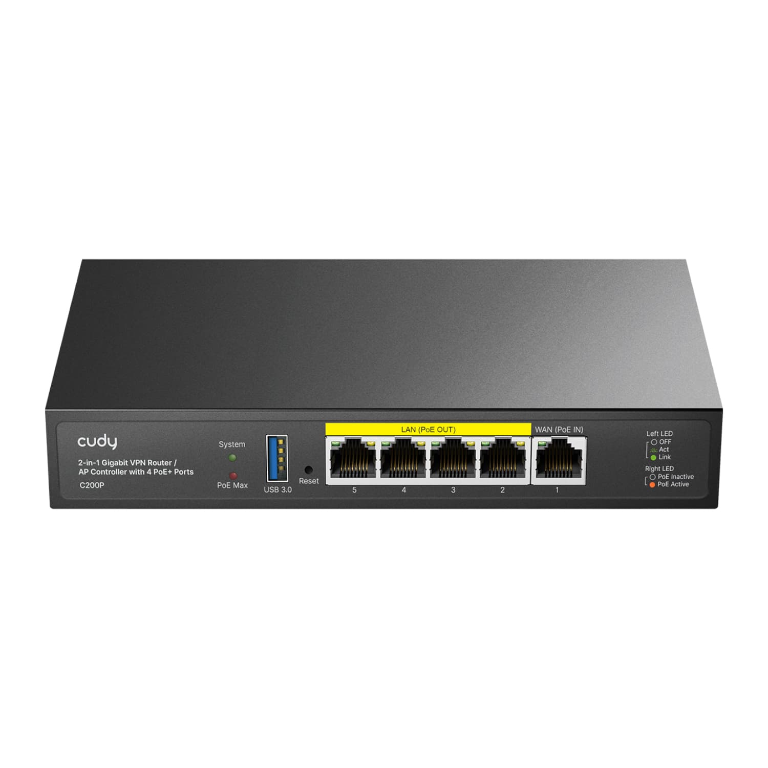 Cudy C200P 2-IN-1 SMB Router / AP Controller — image 1
