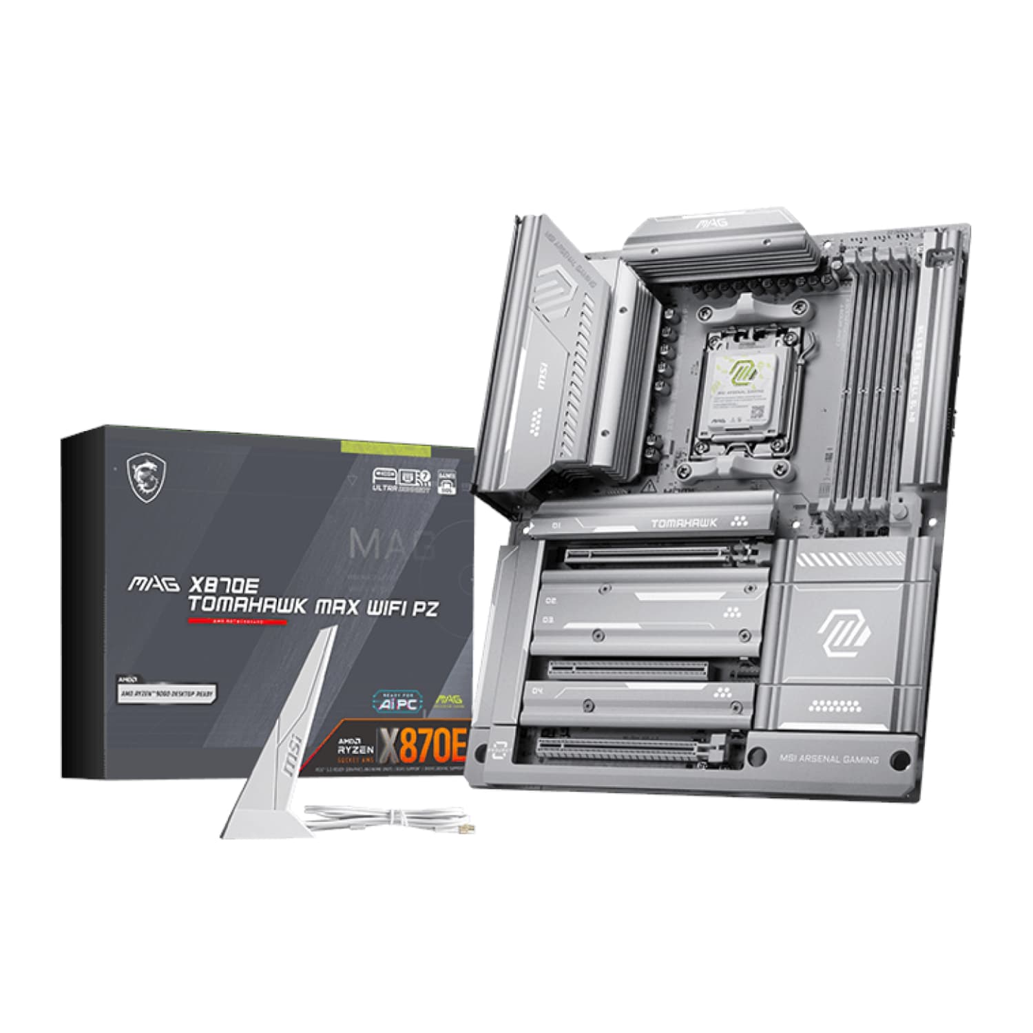 MSI MAG X870E TOMAHAWK MAX WIFI PZ AM5 ATX Motherboard — image 1