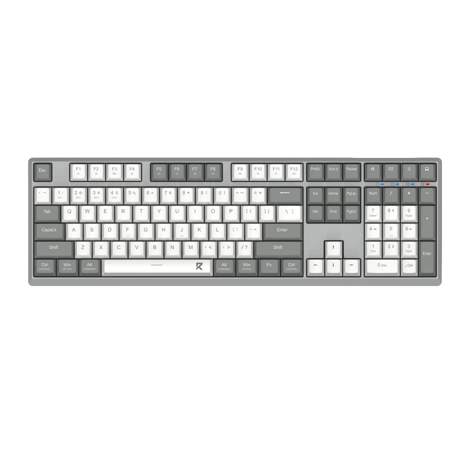 Redragon BK-7485 Wireless Office Keyboard - Grey — image 1