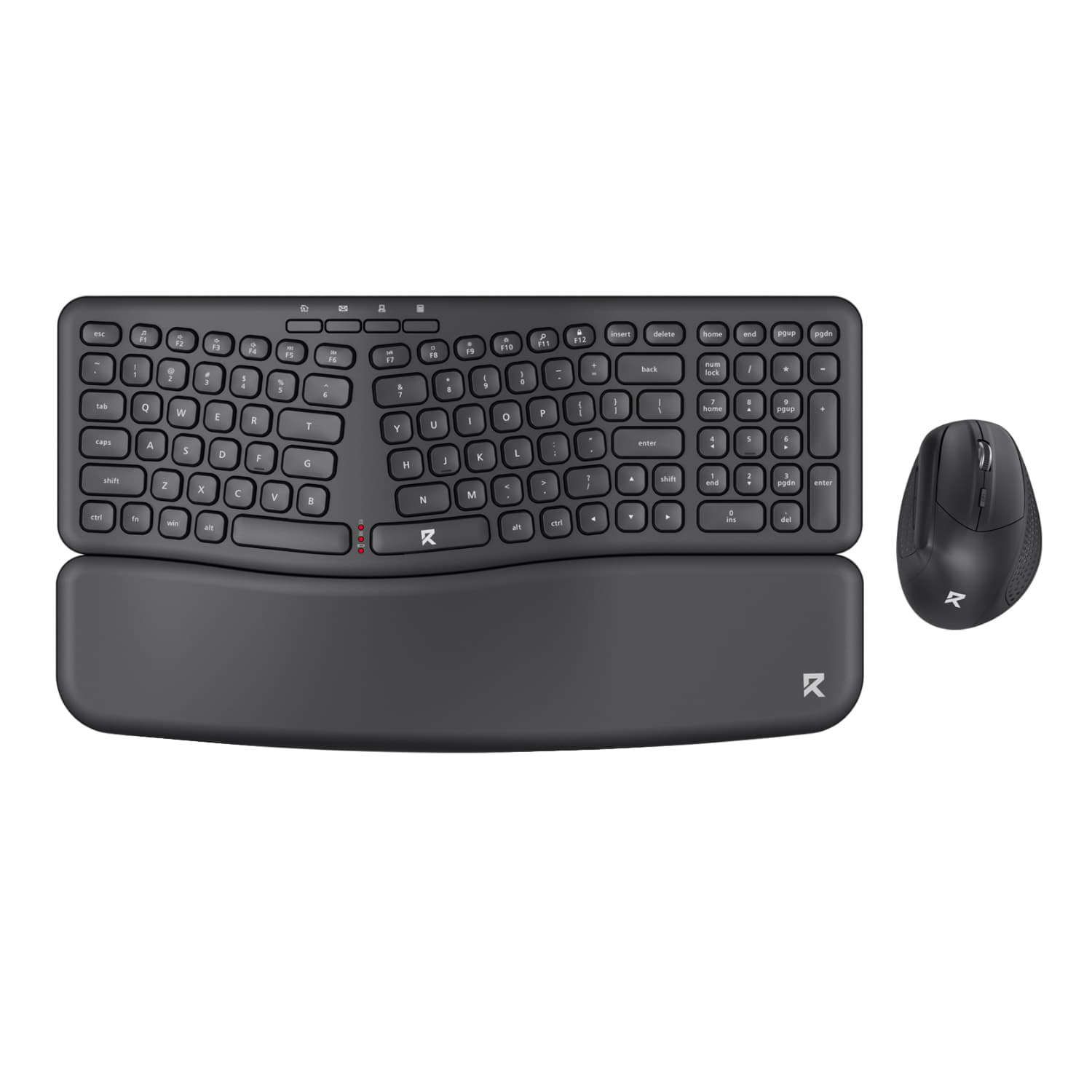 Redragon BS7161 2.4G Wireless Keyboard and Mouse Combo - Black — image 1