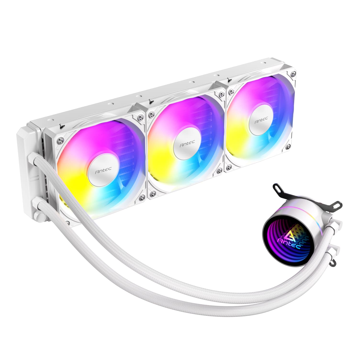 Antec Luna 360 ARGB CPU Liquid Cooler - White — image 1
