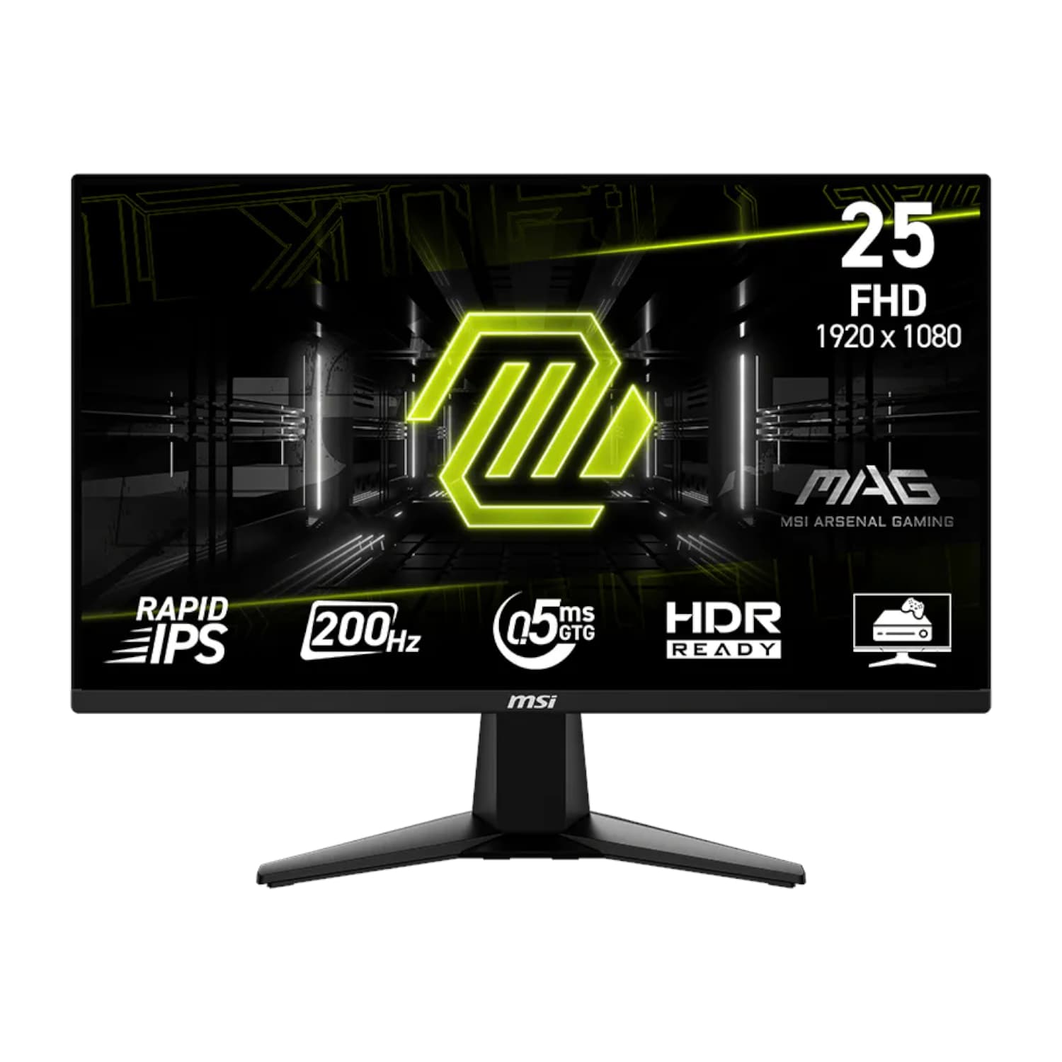 MSI MAG 255F E20 25" FHD 200Hz Rapid IPS Gaming Monitor — image 1