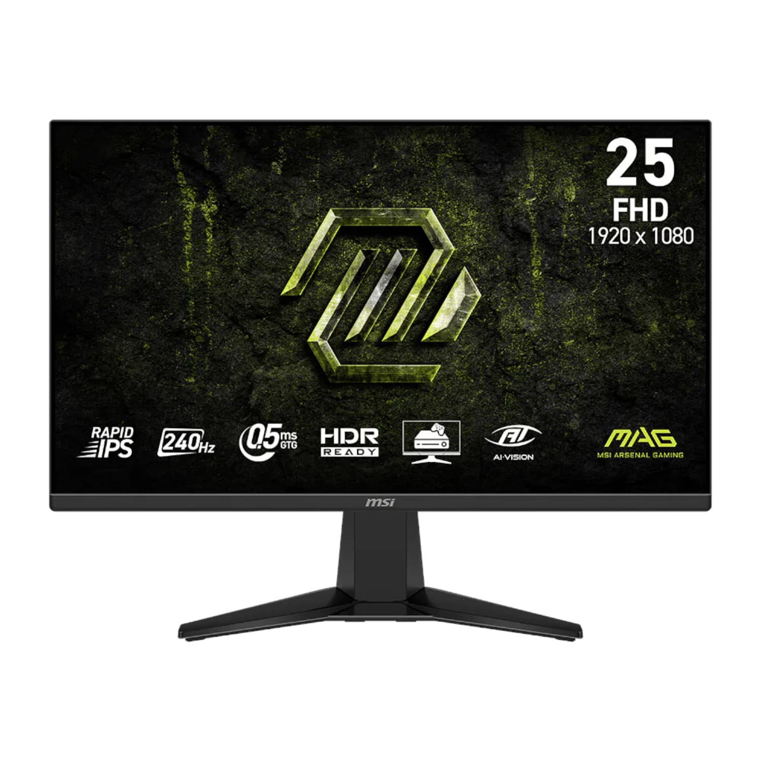 MSI MAG 255F X24 25″ FHD 240Hz IPS Gaming Monitor — image 1
