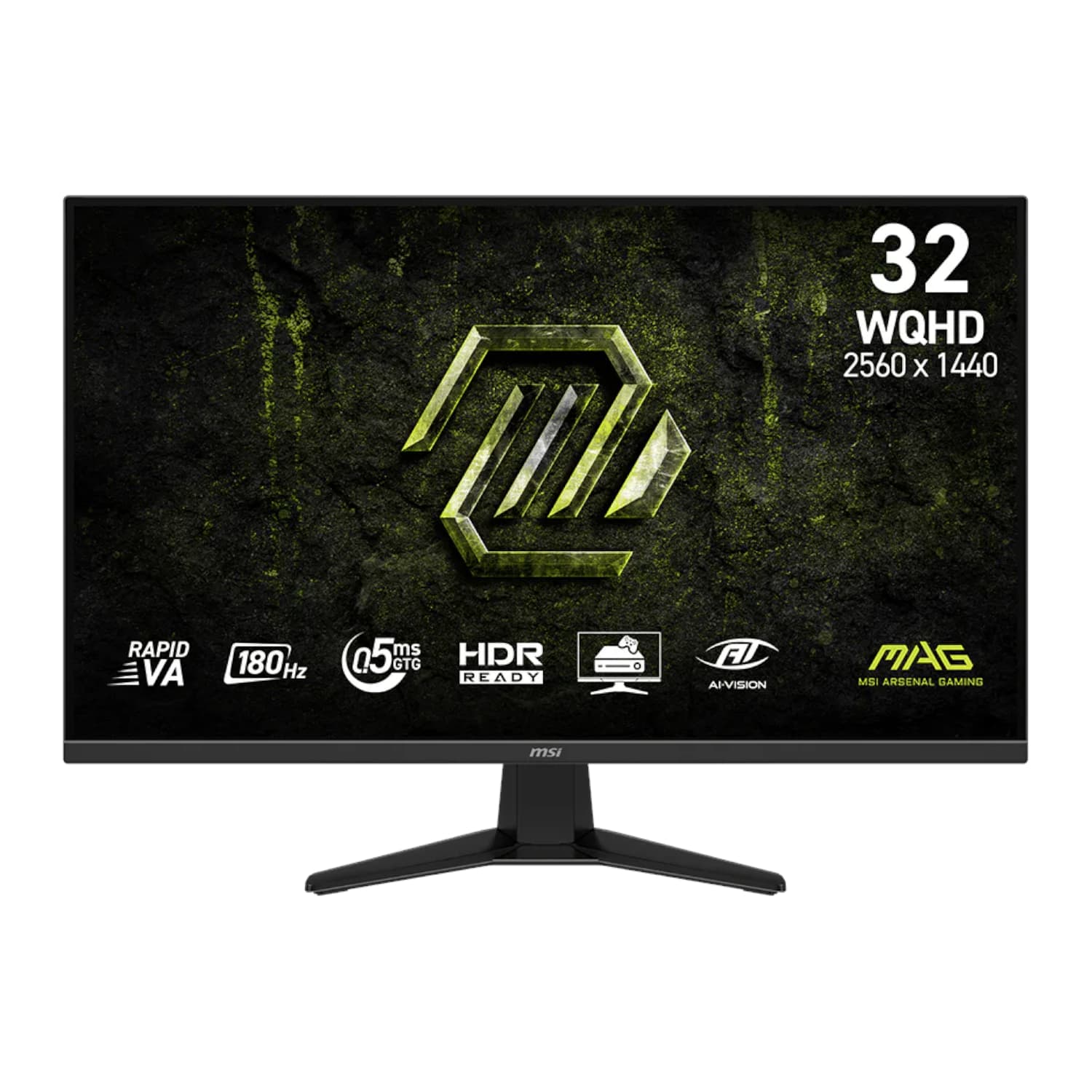 MSI MAG 325QF E18V 32" WQHD 180Hz VA Gaming Monitor — image 1