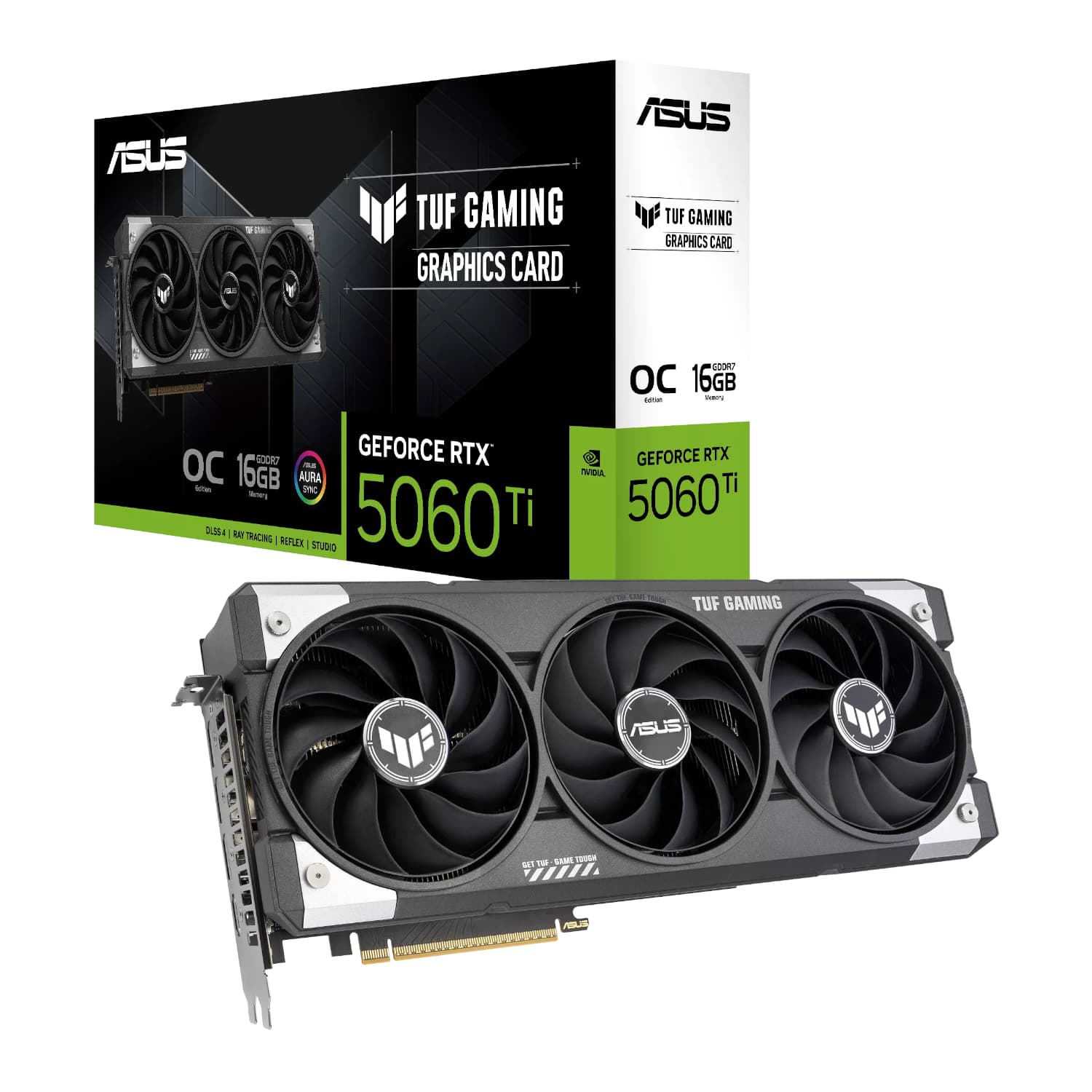 ASUS TUF Gaming GeForce RTX 5060 Ti 16GB GDDR7 OC Edition Graphics Card — image 1