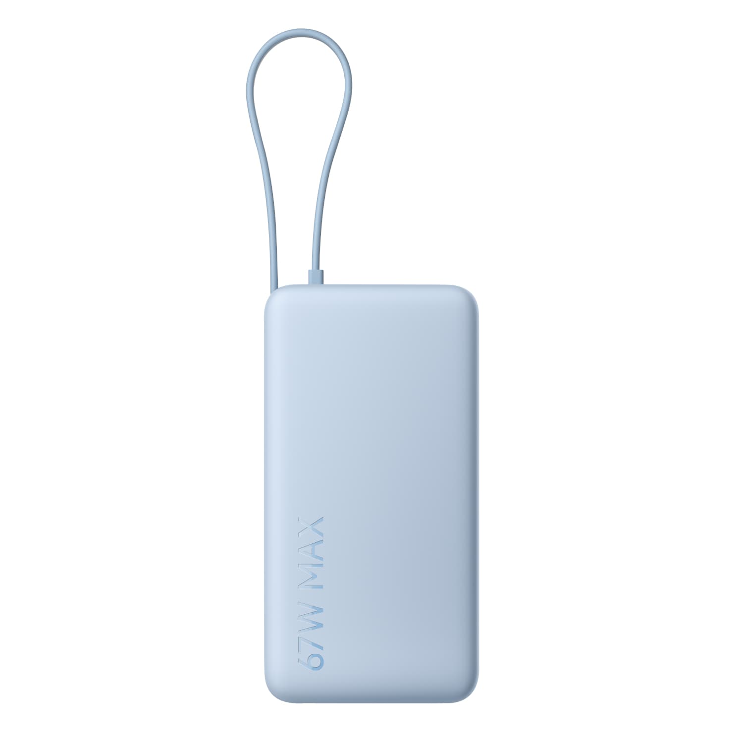 Xiaomi 67W Power Bank 20000 (Integrated Cable) - Ice Blue — image 1