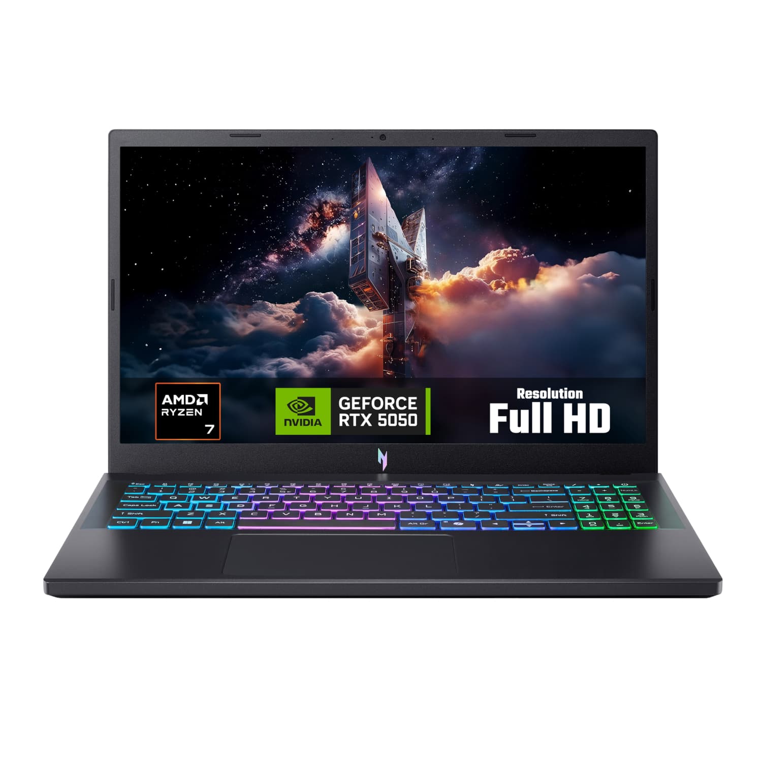 Acer NITRO V 15 Gaming Laptop 15.6" | AMD Ryzen 7 | 16GB | 512GB | RTX 5050 8GB | Windows 11 Home — image 1